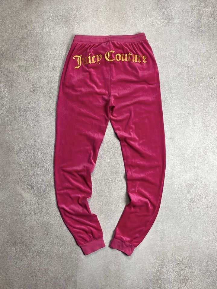 Other VINTAGE JUICY COUTURE BIG LOGO VELOUR BAGGY TRACKSUIT M Size M / US 6-8 / IT 42-44 - 5 Thumbnail