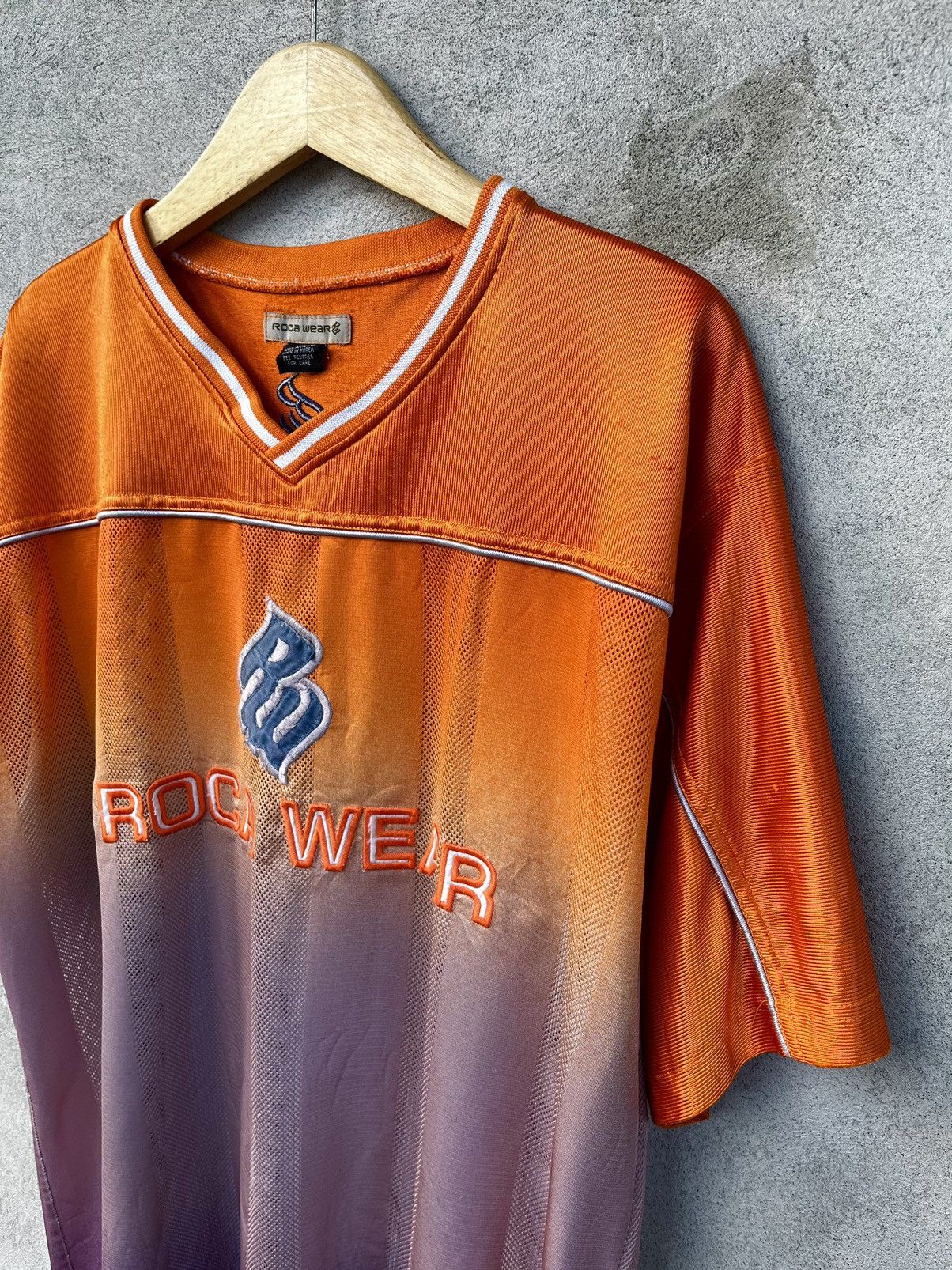 Rocawear × Vintage 00’S HIPHOP JERSEY ROCA WEAR JAY Z Size US XL / EU 56 / 4 - 10 Thumbnail
