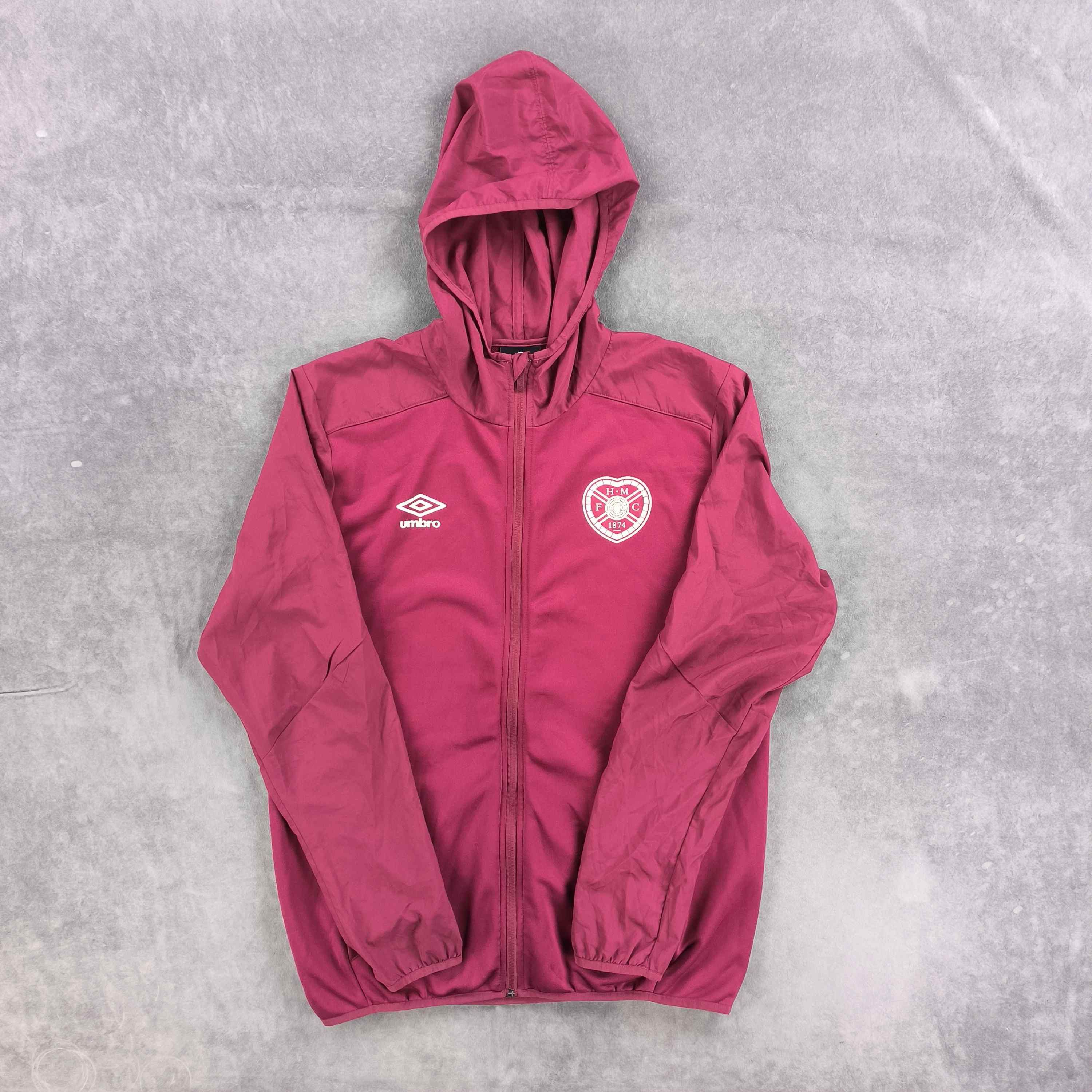 Umbro Heart Of Midlothian 2018-19 Umbro football track top size M Size US M / EU 48-50 / 2 - 1 Thumbnail