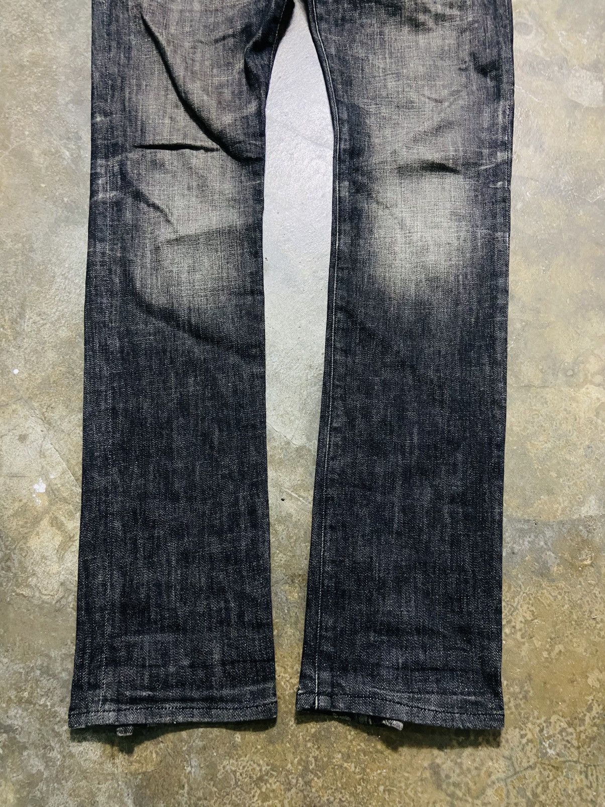 If Six Was Nine Rico (Zip RIRI) Punk Gothic Skinny Jeans Size US 32 / EU 48 - 3 Thumbnail