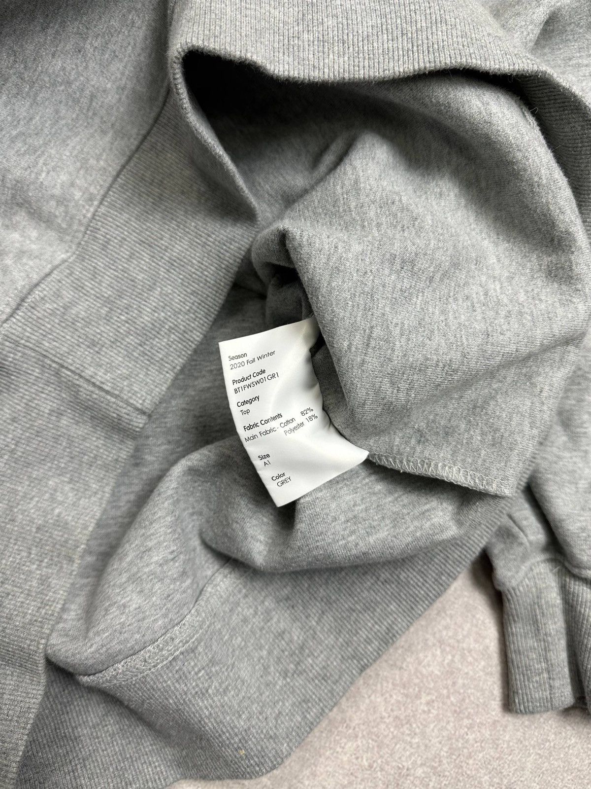 Ader Error FW20 Ader Error Ebroidery Logo Sweatshirt size A1 Size US L / EU 52-54 / 3 - 5 Thumbnail