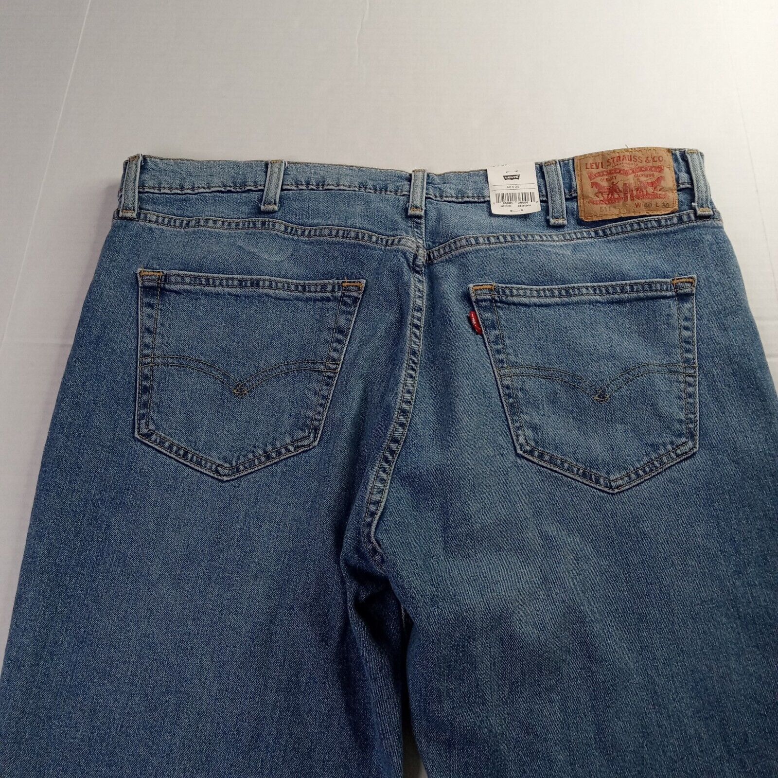 Levi's Levi's 511 Slim Fit Jeans Men's 40x30 Blue Stretch Slim Size US 40 / EU 56 - 8 Thumbnail
