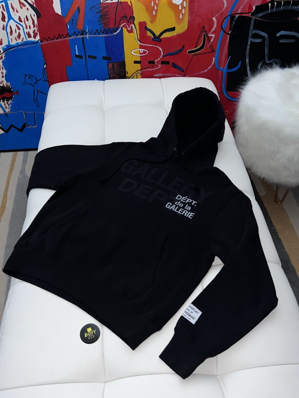 Gallery Dept. Gallery dept logo hoodie Size US S / EU 44-46 / 1 - 1 Thumbnail