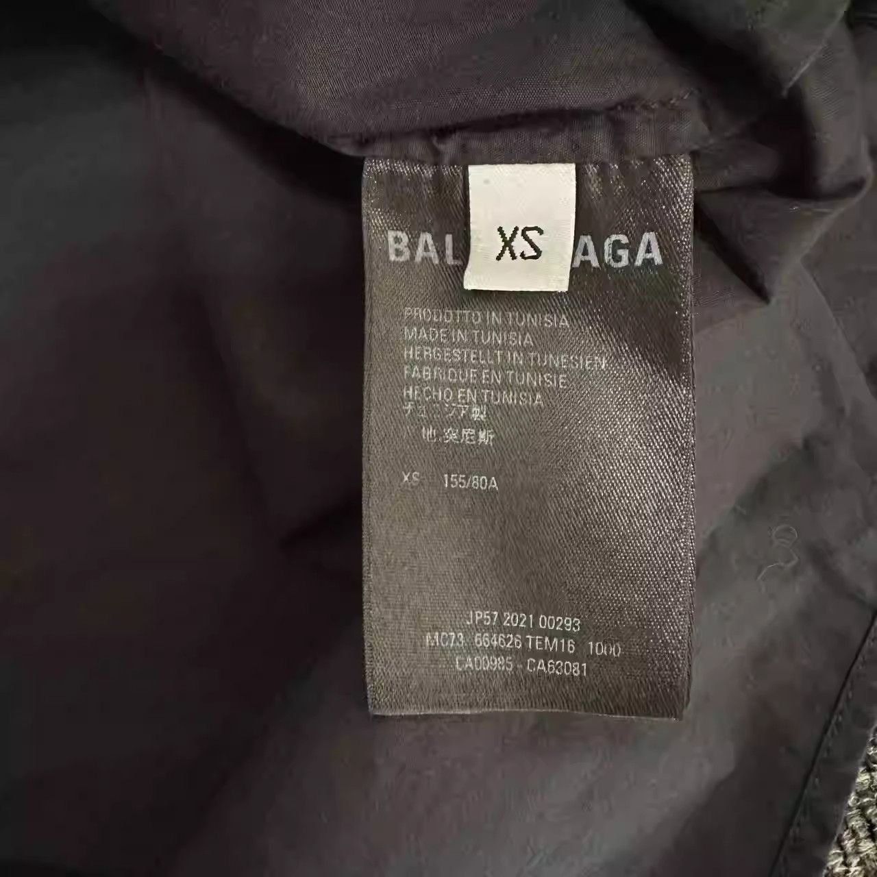 Balenciaga Balenciaga FW21 Eco-friendly Recycling Logo Printed shirt Size US XS / EU 42 / 0 - 5 Thumbnail