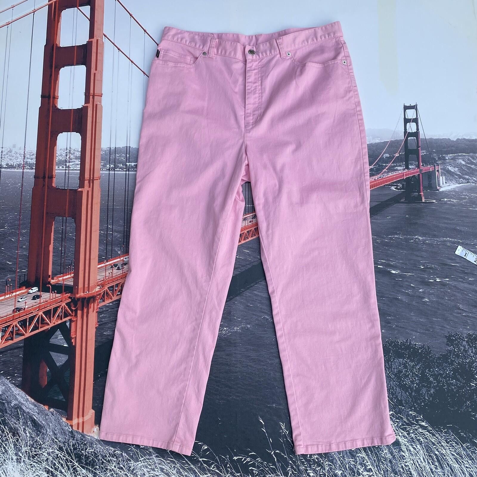Lauren Ralph Lauren VTG RALPH LAUREN Jeans Co Pants Women's Size 14 Pink Size 36" / US 14 / IT 50 - 2 Thumbnail