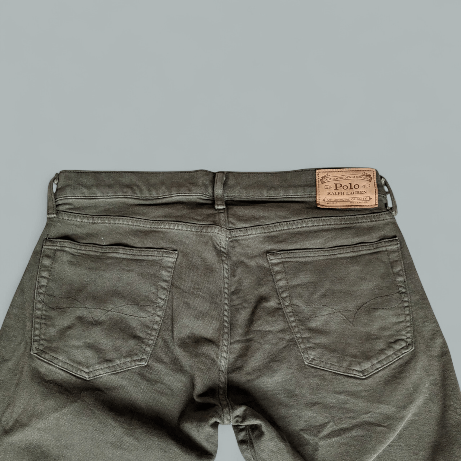 Polo Ralph Lauren Polo Ralph Lauren Men's Sullivan Stretch Jea Olive Green Size US 32 / EU 48 - 9 Thumbnail
