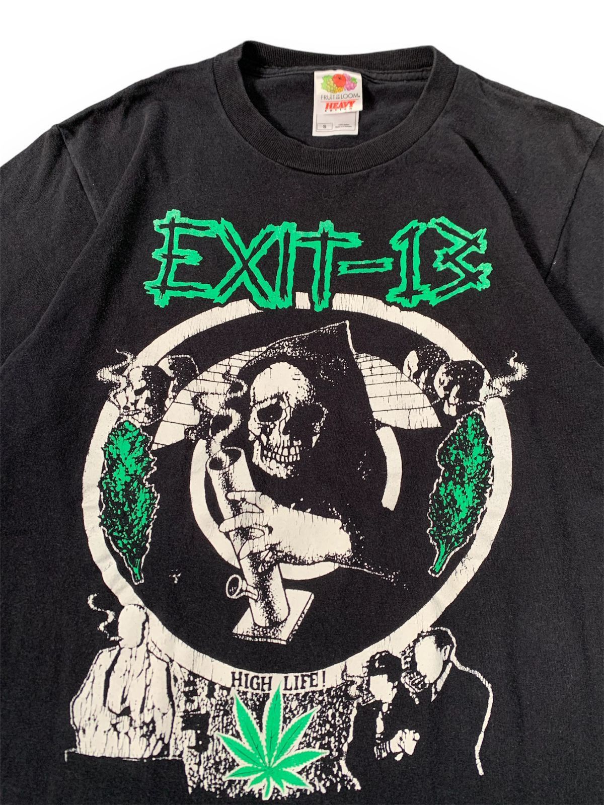 Band Tees × Vintage Vintage 00s Exit 13 Stop The Madness Legalize Marijuana Tee Size US S / EU 44-46 / 1 - 2 Thumbnail