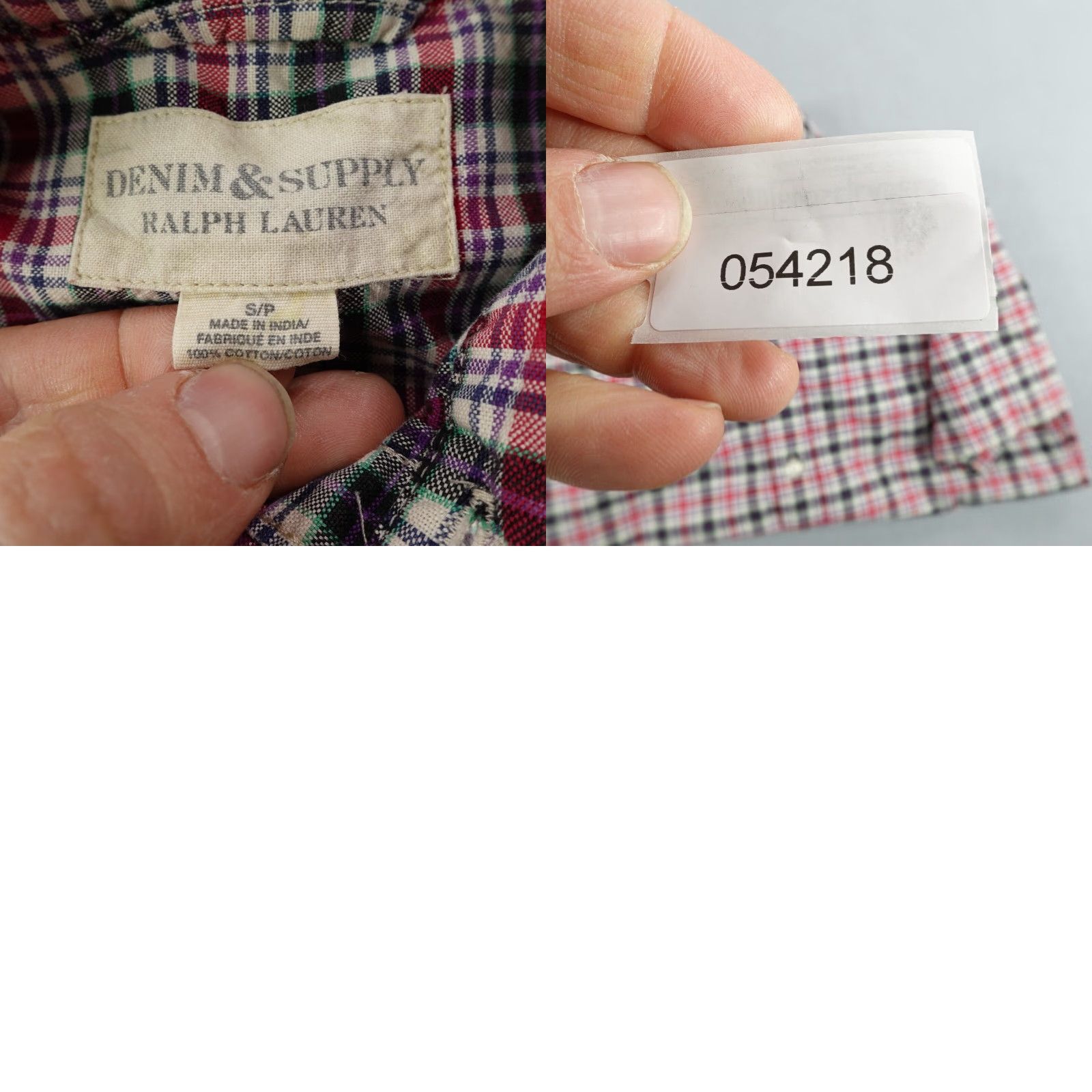 Ralph Lauren VINTAGE Ralph Lauren Button-Up Shirt Mens Small Red Plaid Denim & Supply Casual Outdoor Size US S / EU 44-46 / 1 - 8 Thumbnail