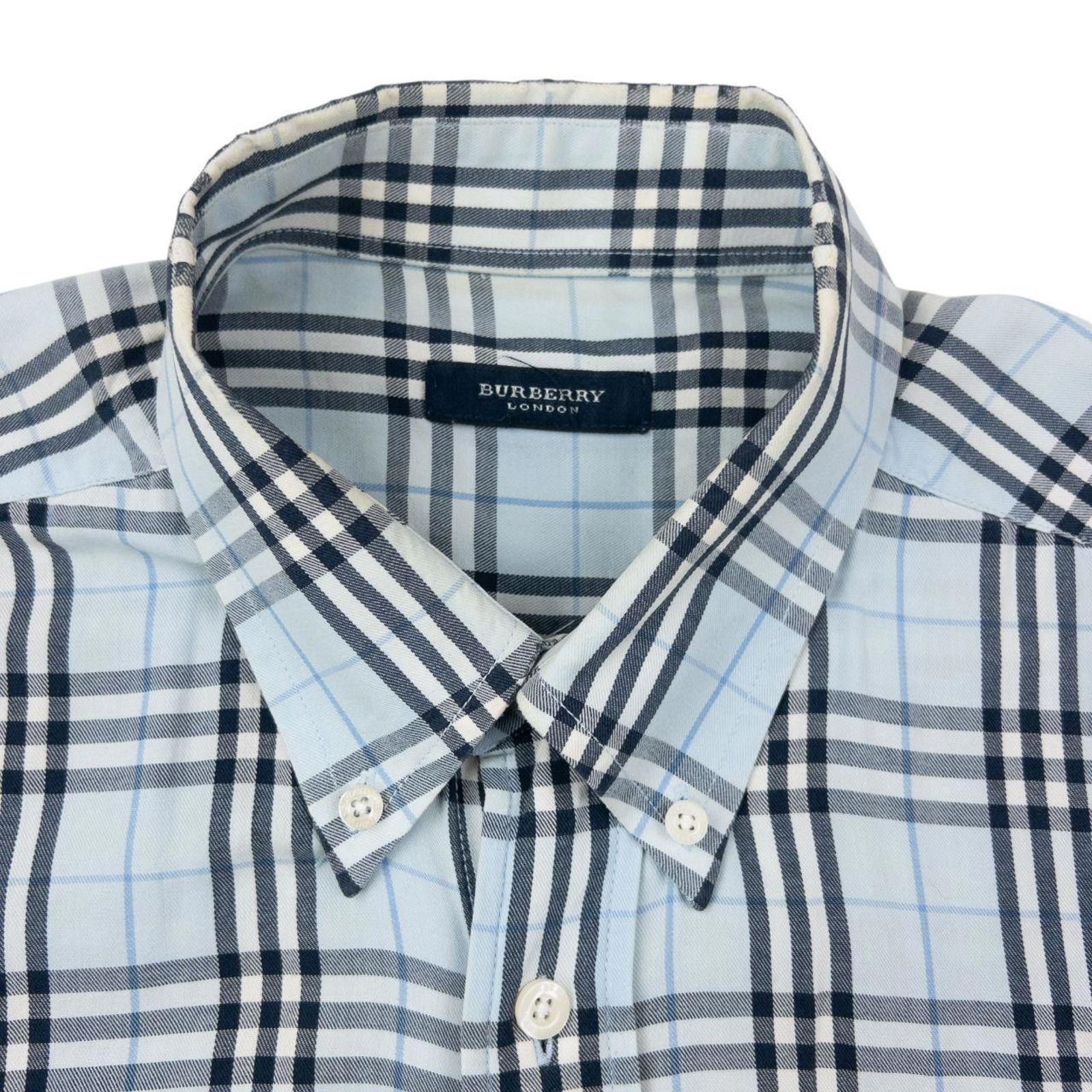 Burberry Vintage 2000s Burberry Nova Check Button Up Shirt L Size US L / EU 52-54 / 3 - 3 Thumbnail