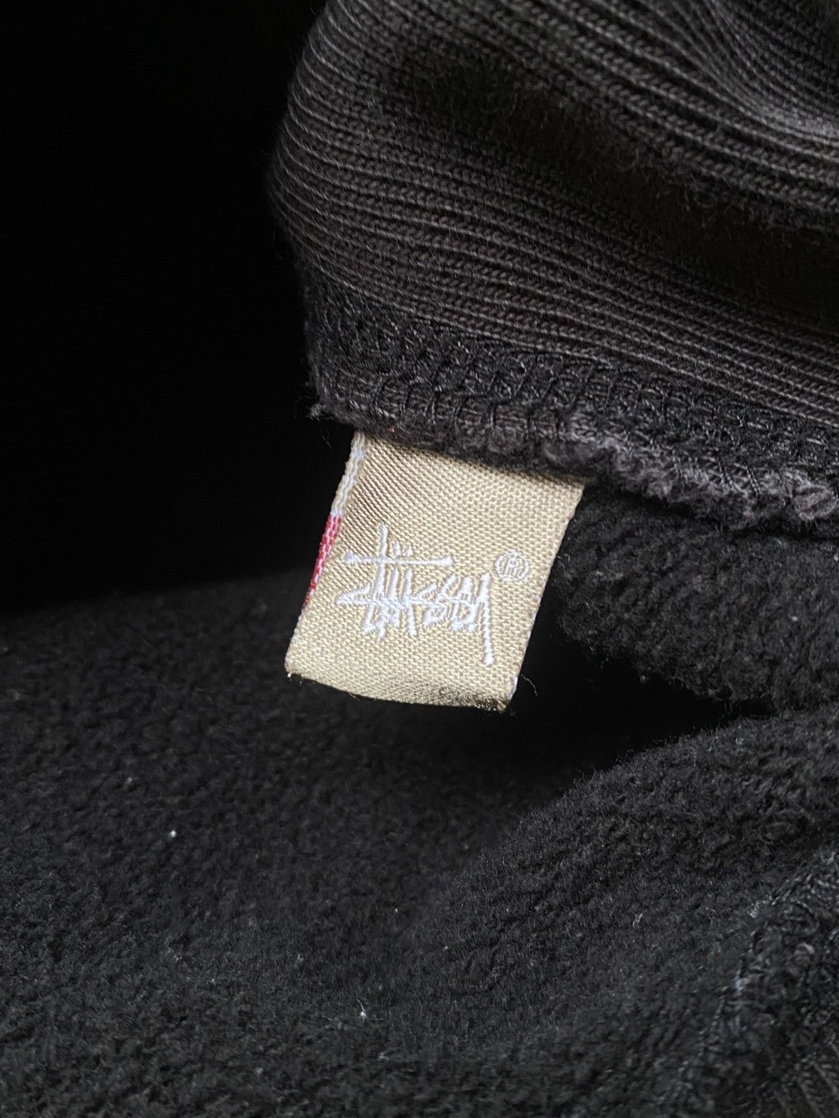 Stussy × Vintage Vintage Stussy Gothic Logo Zipper Hoodie Size US S / EU 44-46 / 1 - 7 Thumbnail