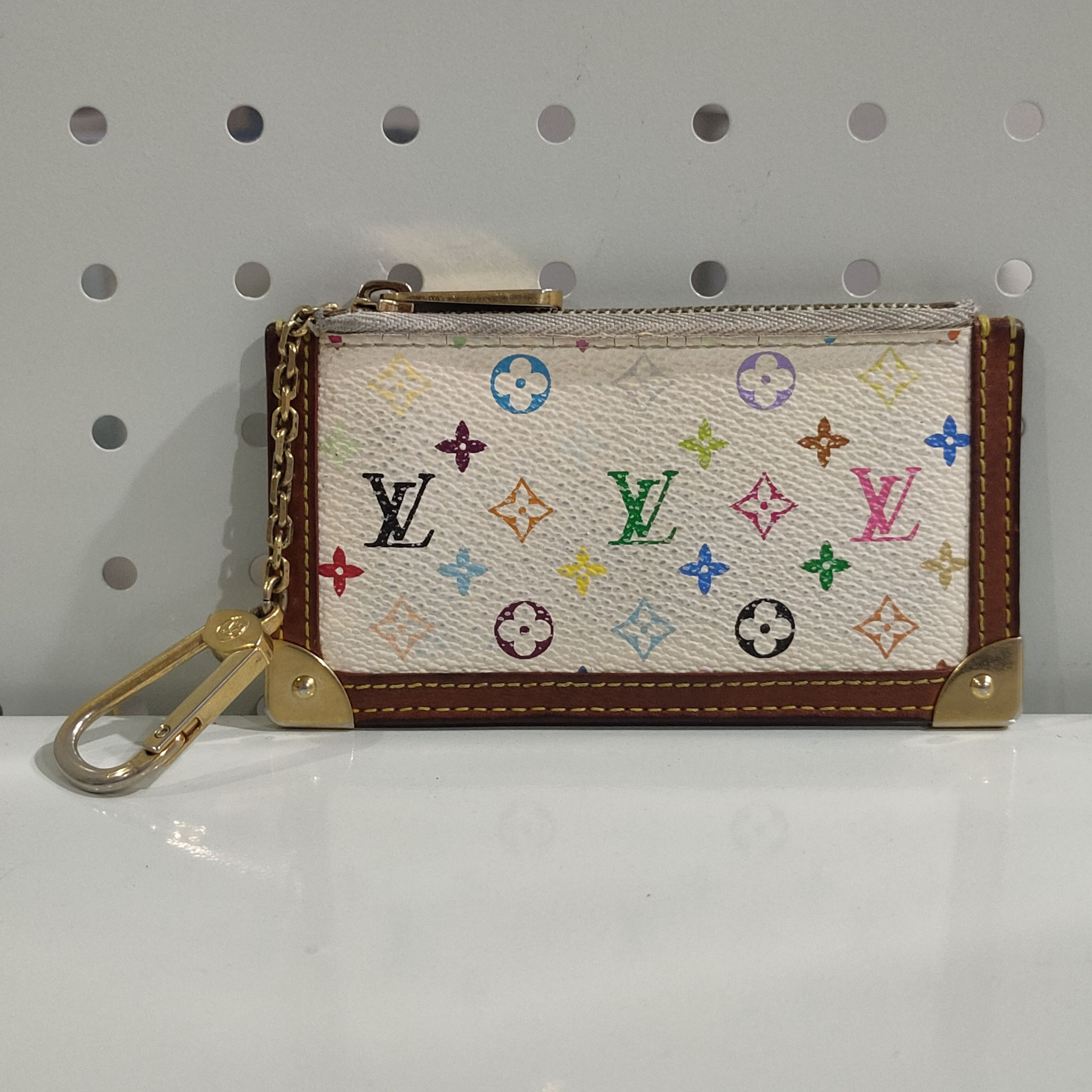 Louis Vuitton 🔥Louis Vuitton Multicolore Key Pouch (Pochette Cles) Size ONE SIZE - 1 Thumbnail