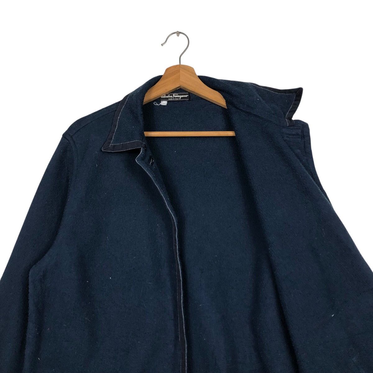 Japanese Brand 📌Vintage Salvatore Ferragamo Made in Italy Jacket Coats Size US M / EU 48-50 / 2 - 13 Thumbnail