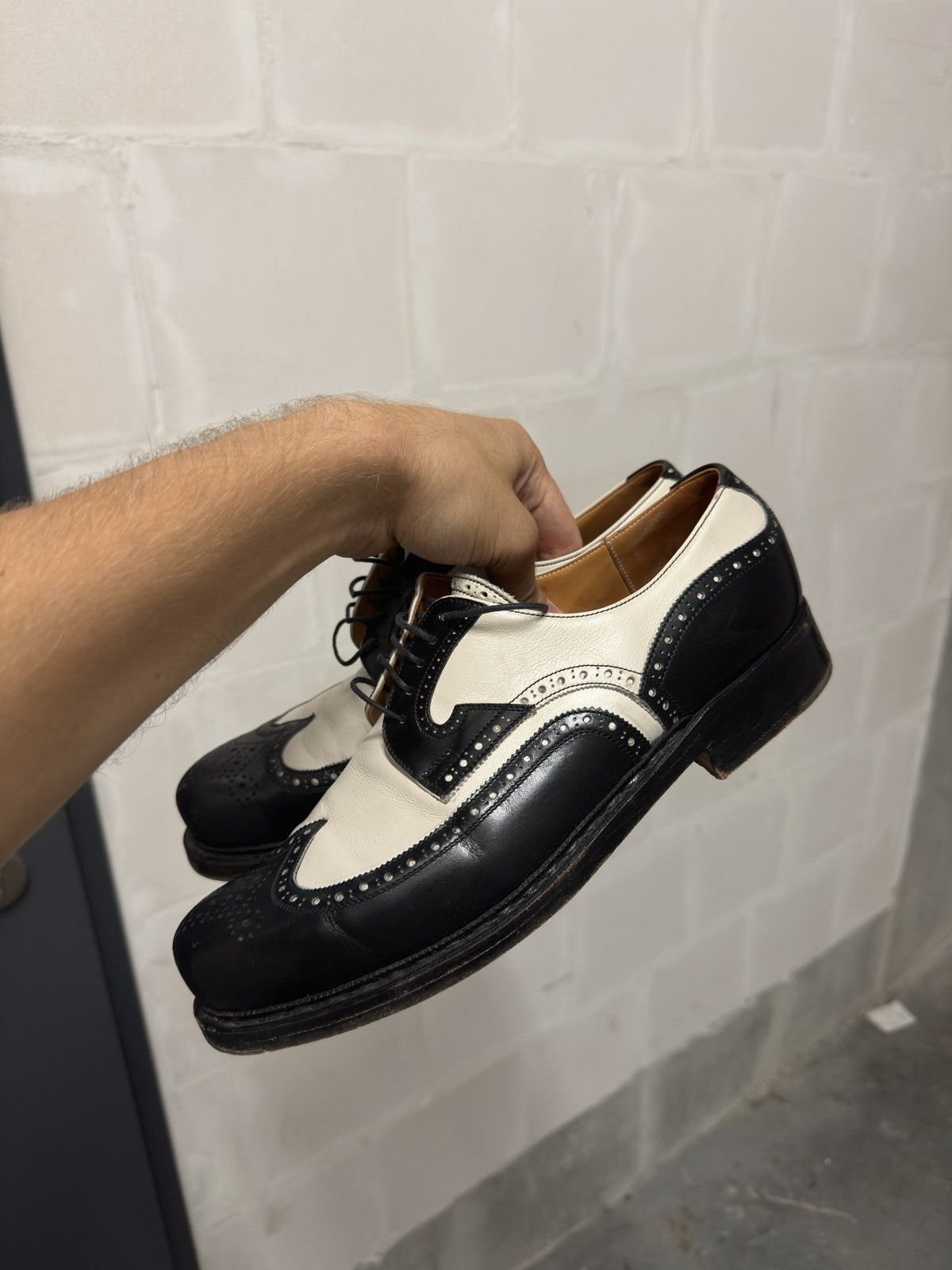 Vass Vass Budapest handmade derby leather boots shoes classic Size US 8.5 / EU 41-42 - 4 Thumbnail
