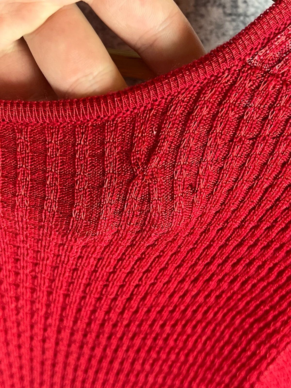 Missoni Missoni Dress Women's Size 48 Red Long Sleeve ` Size XL / US 12-14 / IT 48-50 - 9 Thumbnail