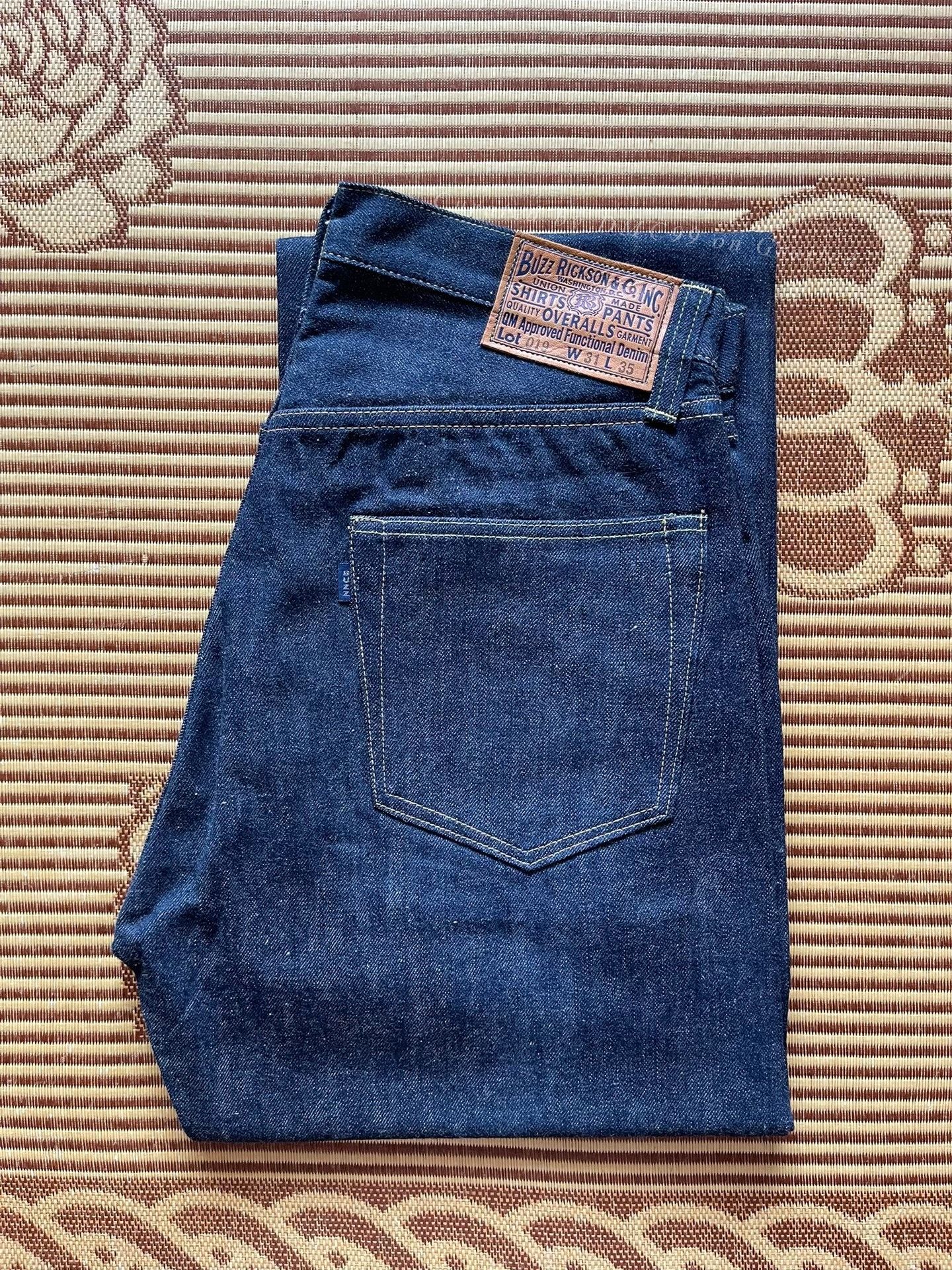 Buzz Rickson's Buzz Rickson M43019 Denim Jeans Size US 31 - 1 Thumbnail