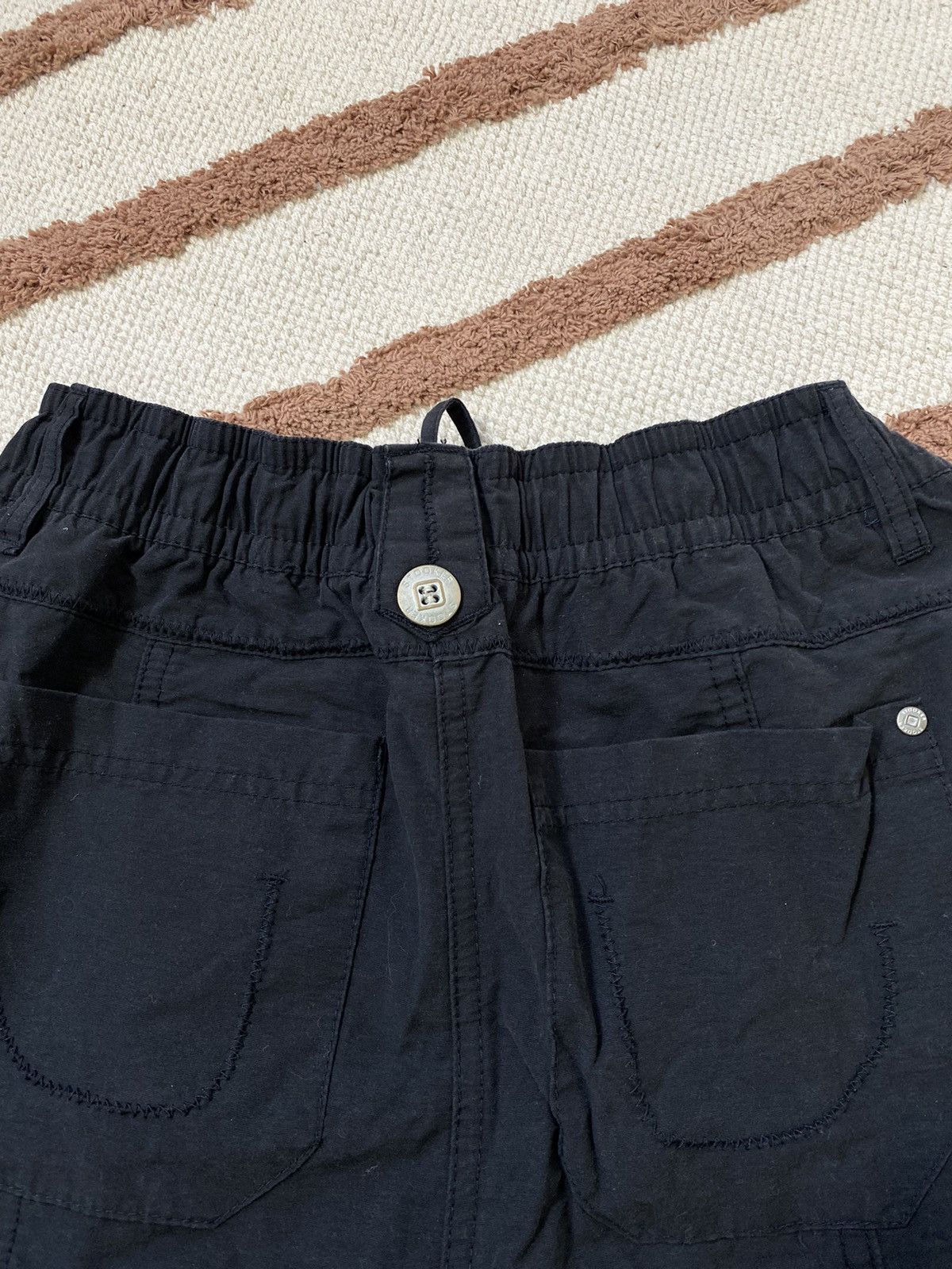Esprit ESPIRIT BONDAGE MULTIPOCKET UTILITY CARGO SKIRT 1990s Size 32" / US 10 / IT 46 - 6 Thumbnail