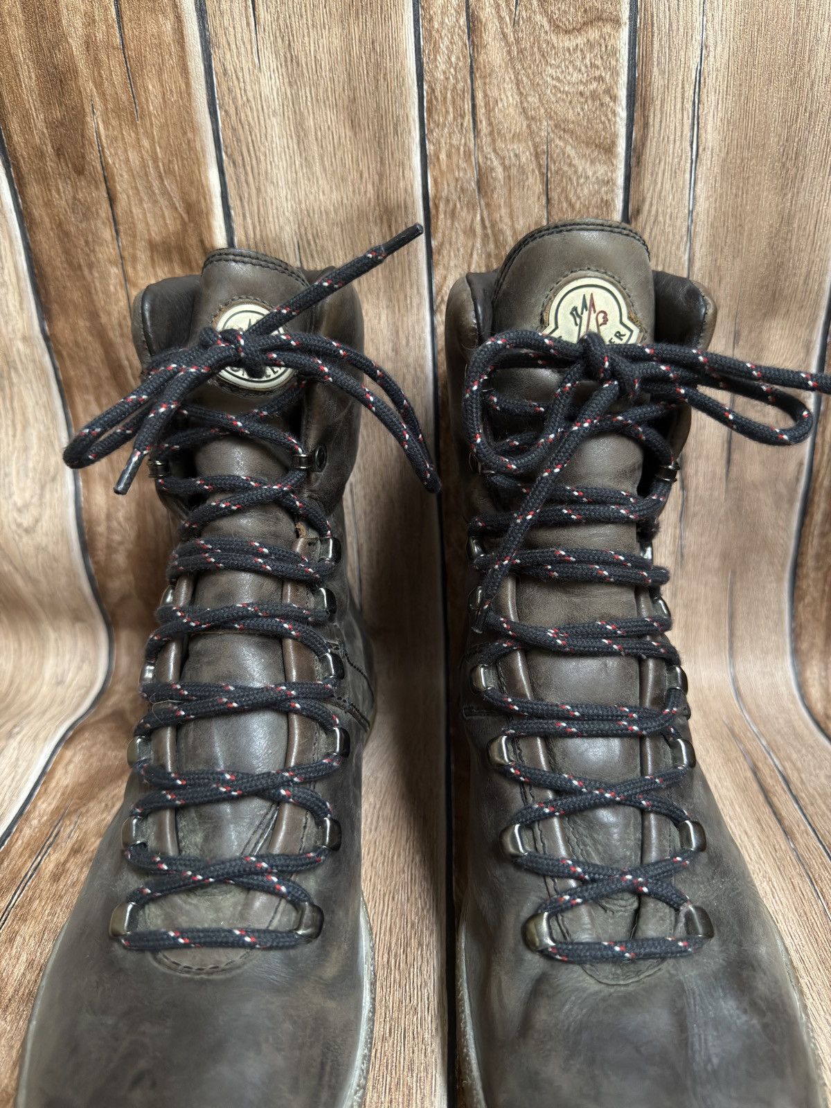 Moncler 🔥rare lace up hiking boots Size US 8 / EU 41 - 6 Thumbnail