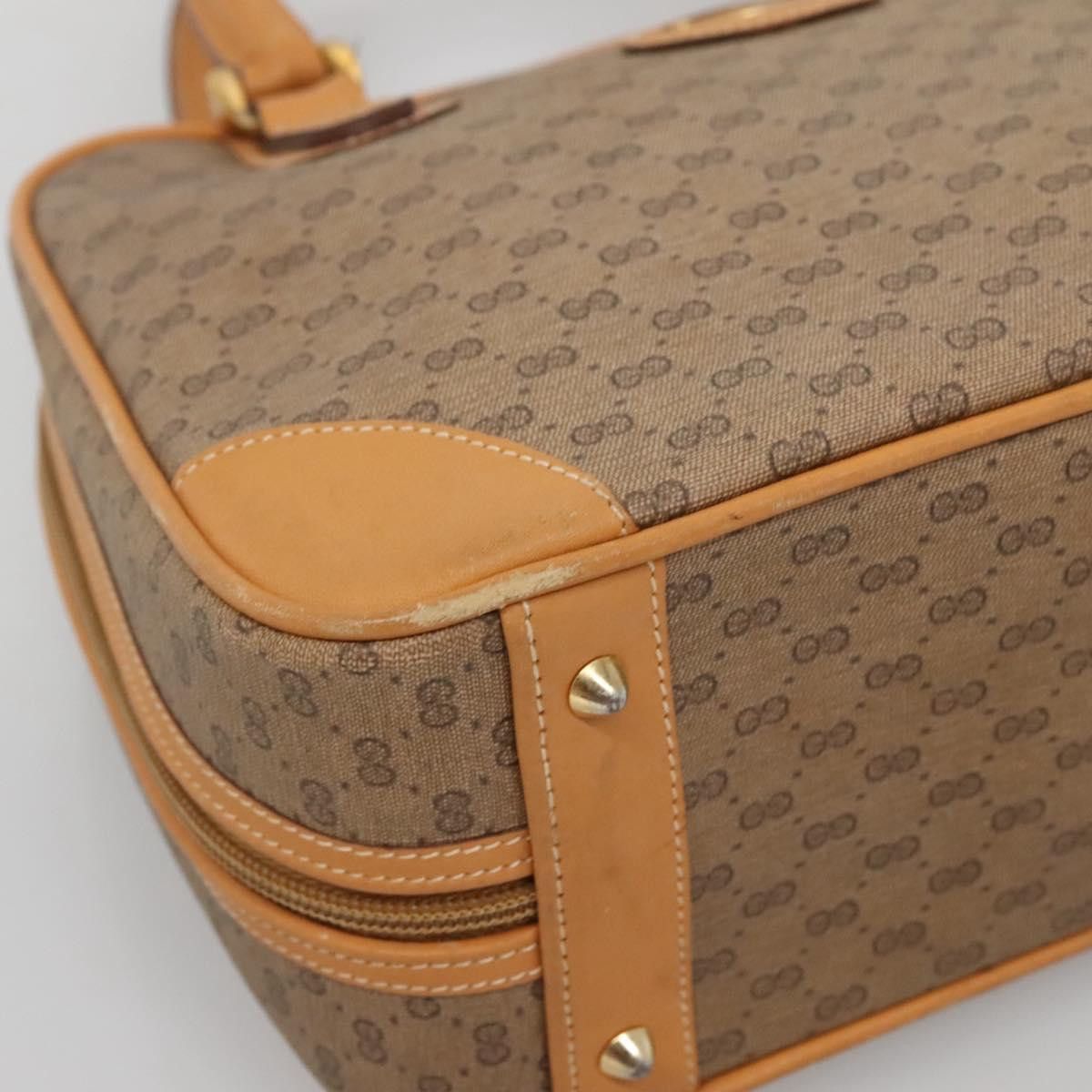 Gucci GUCCI Micro GG Supreme Hand Bag Pvc Beige Gold 000 39 000 39 Size ONE SIZE - 11 Thumbnail