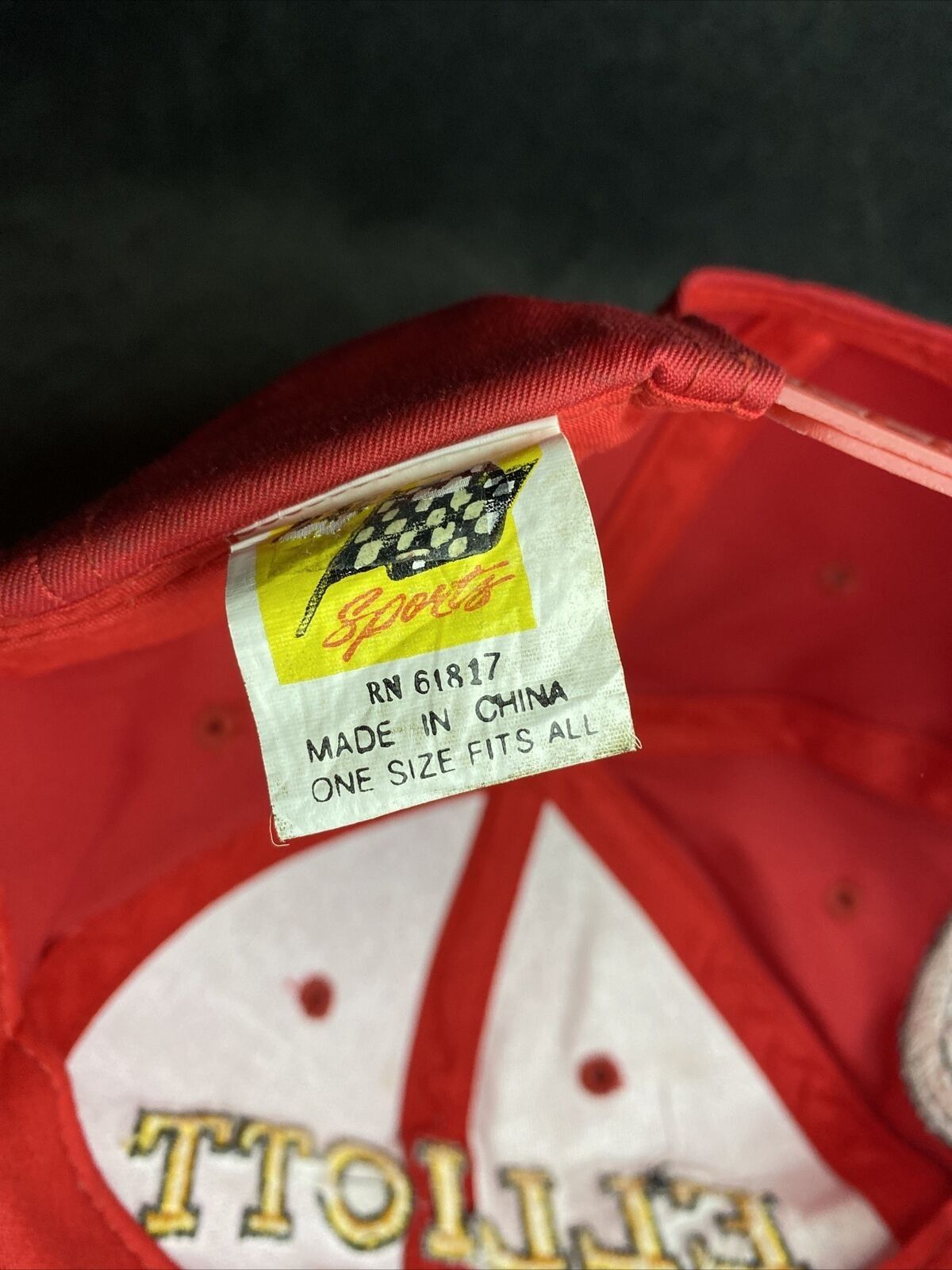 NASCAR Vintage 90s McDonald's Racing Team Bill Elliot 94 Hat Size ONE SIZE - 7 Thumbnail