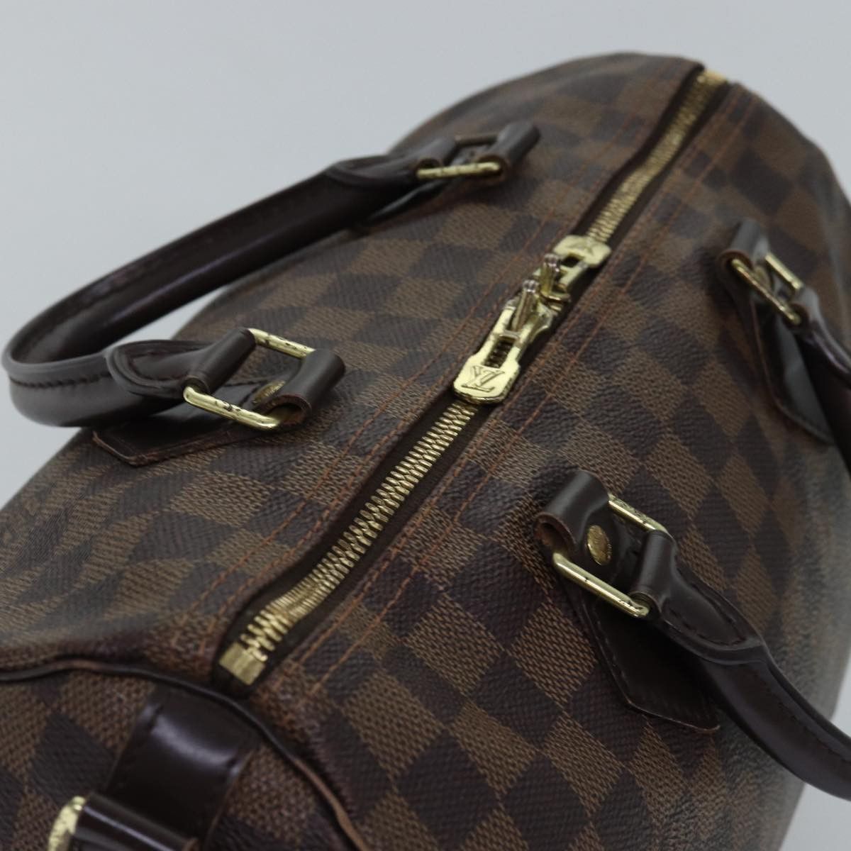 Louis Vuitton LOUIS VUITTON Damier Ebene Speedy Bandouliere 30 Hand Bag Size ONE SIZE - 6 Thumbnail