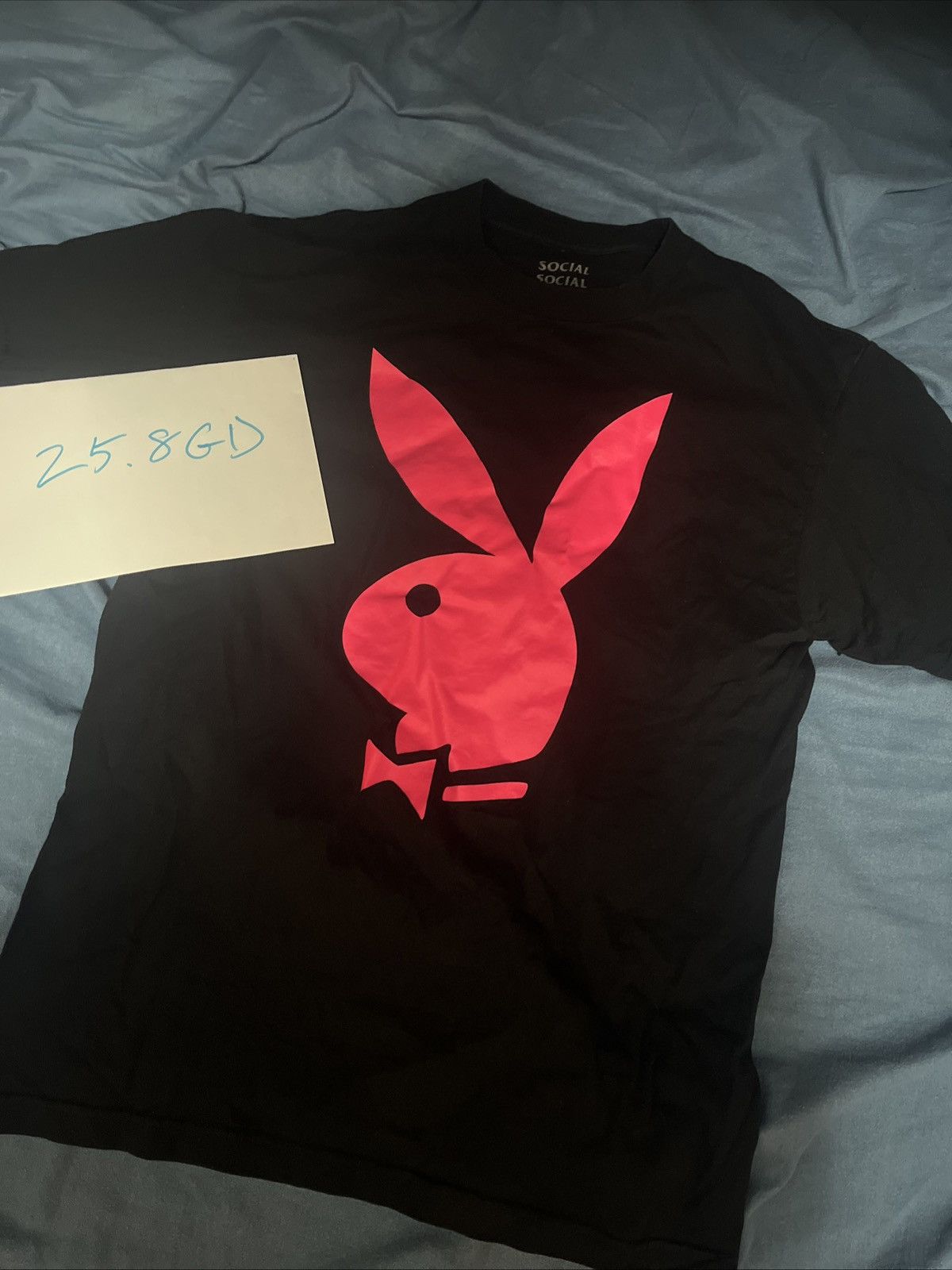 Anti Social Social Club × Playboy ASSC X PLAYBOY ORIGINAL COLLAB TEE Size US M / EU 48-50 / 2 - 1 Thumbnail