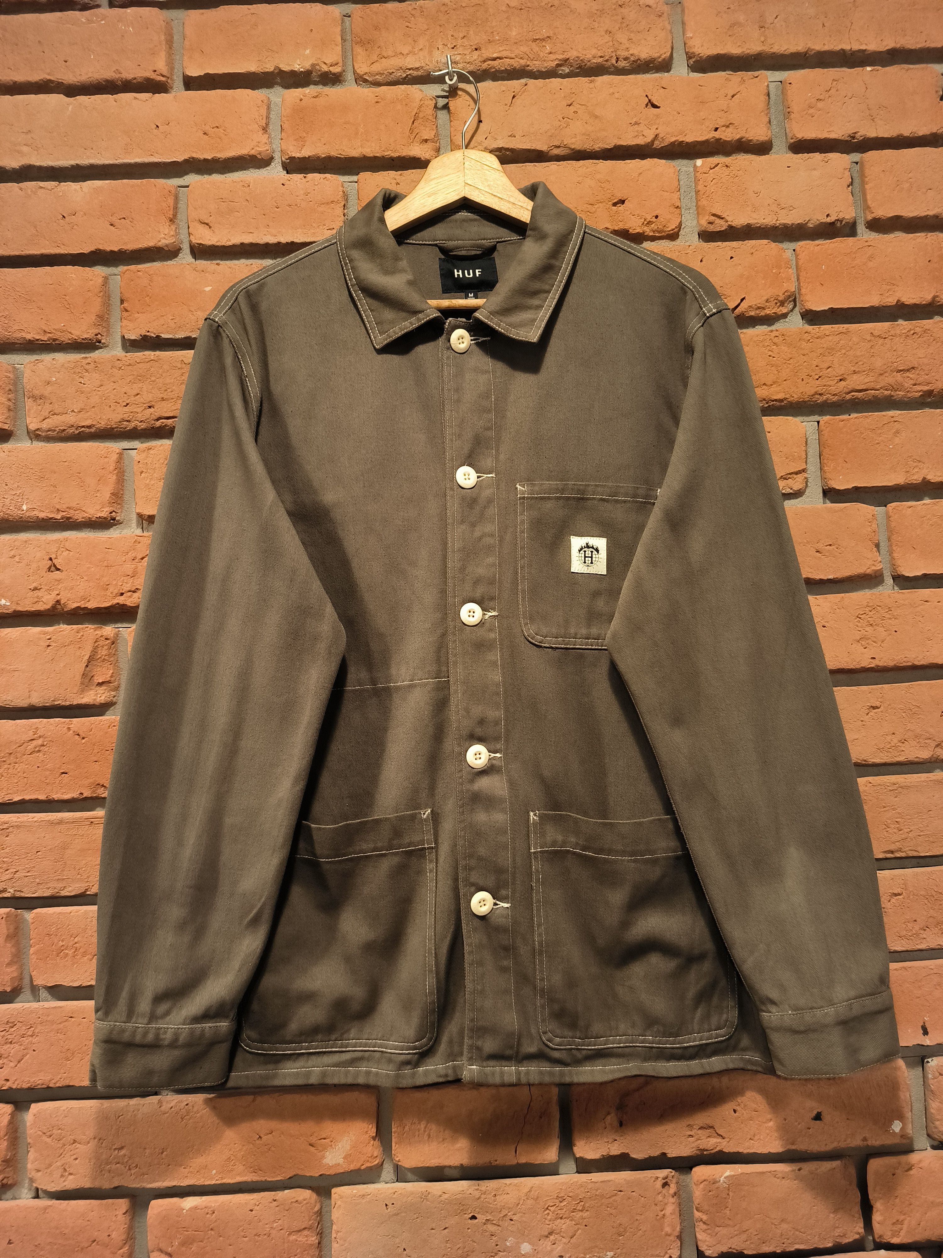 Huf × Thrasher × Vintage Thrasher x HUF Coach Jacket Big Logo Vintage Skate Size US M / EU 48-50 / 2 - 2 Thumbnail