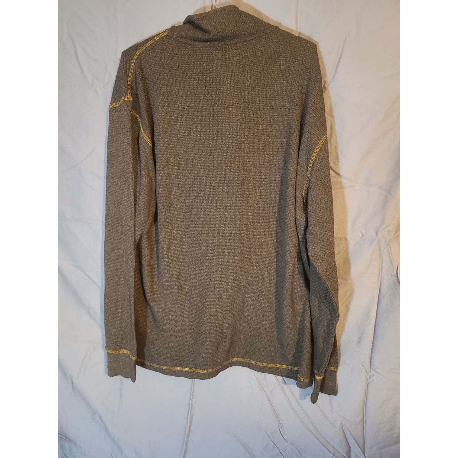 J Brand RedHead Sweater Men L Gray 1/4 Zip Long Sleeve Outdoor Size US L / EU 52-54 / 3 - 7 Thumbnail
