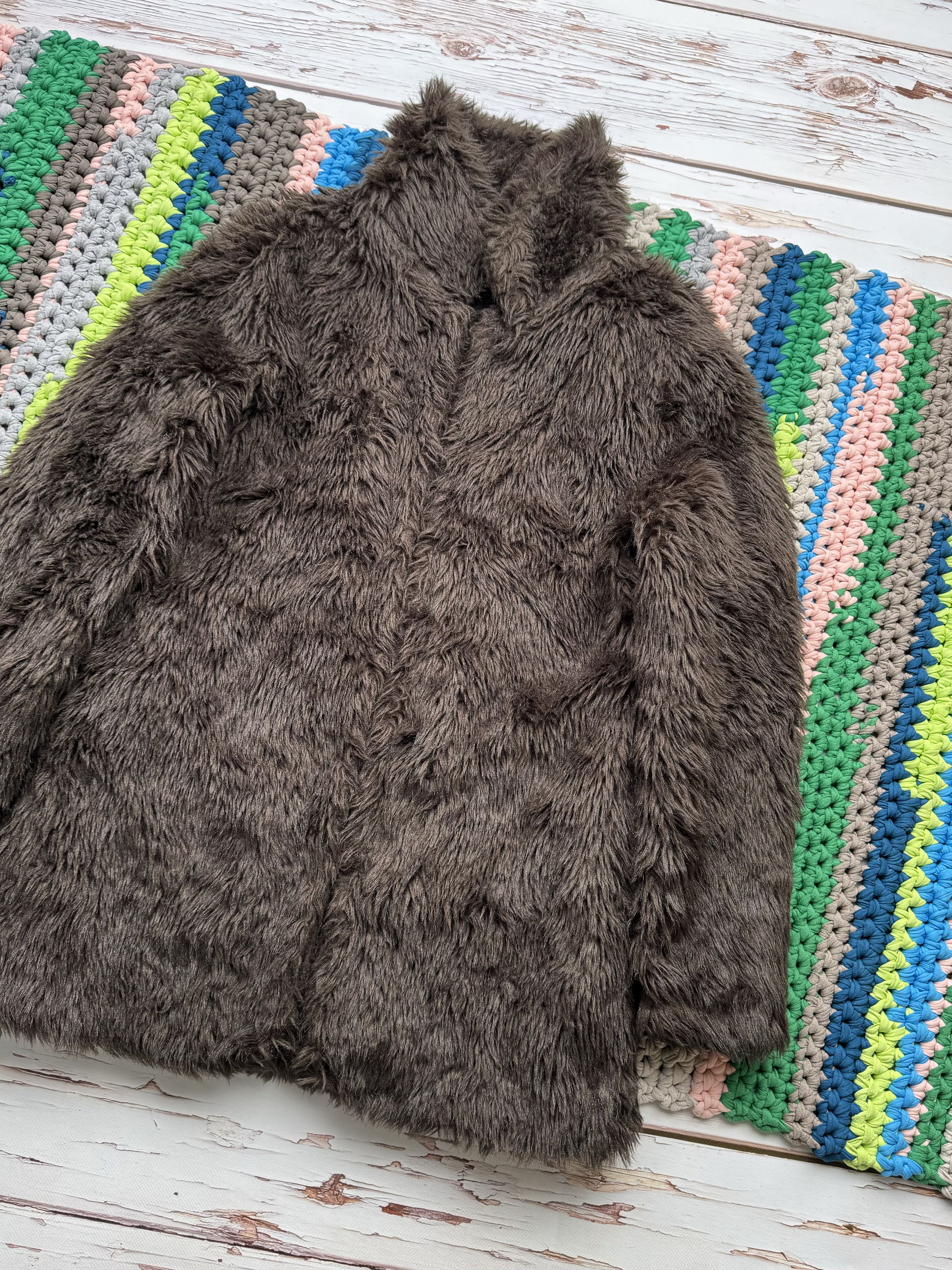 Japanese Brand Vintage Faux Fur Coat (D10)(D15) Size M / US 6-8 / IT 42-44 - 3 Thumbnail