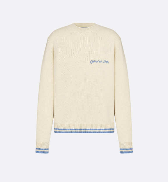 Dior o1w1db10625 Christian Dior Tag Sweater in Beige Size US S / EU 44-46 / 1 - 1 Thumbnail