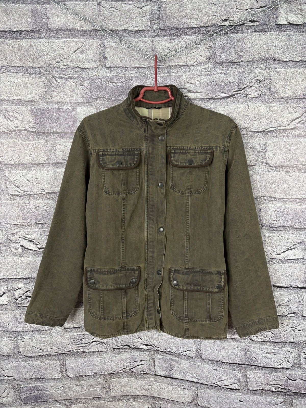 Barbour Vintage very rare jacket wax denim Barbour Size US M / EU 48-50 / 2 - 1 Thumbnail
