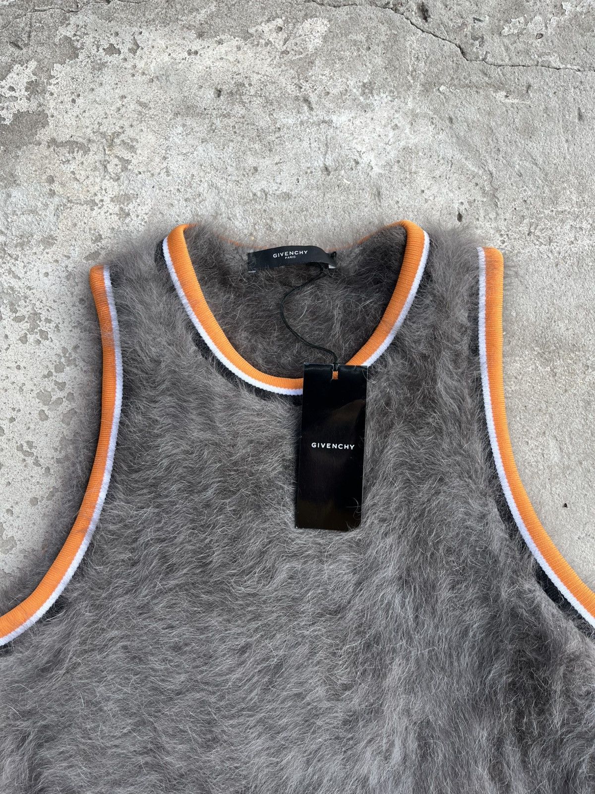 Givenchy × Riccardo Tisci FW14 Givenchy Runway NWT Fur/Faux Basketball Sweater Vest Size US M / EU 48-50 / 2 - 3 Thumbnail