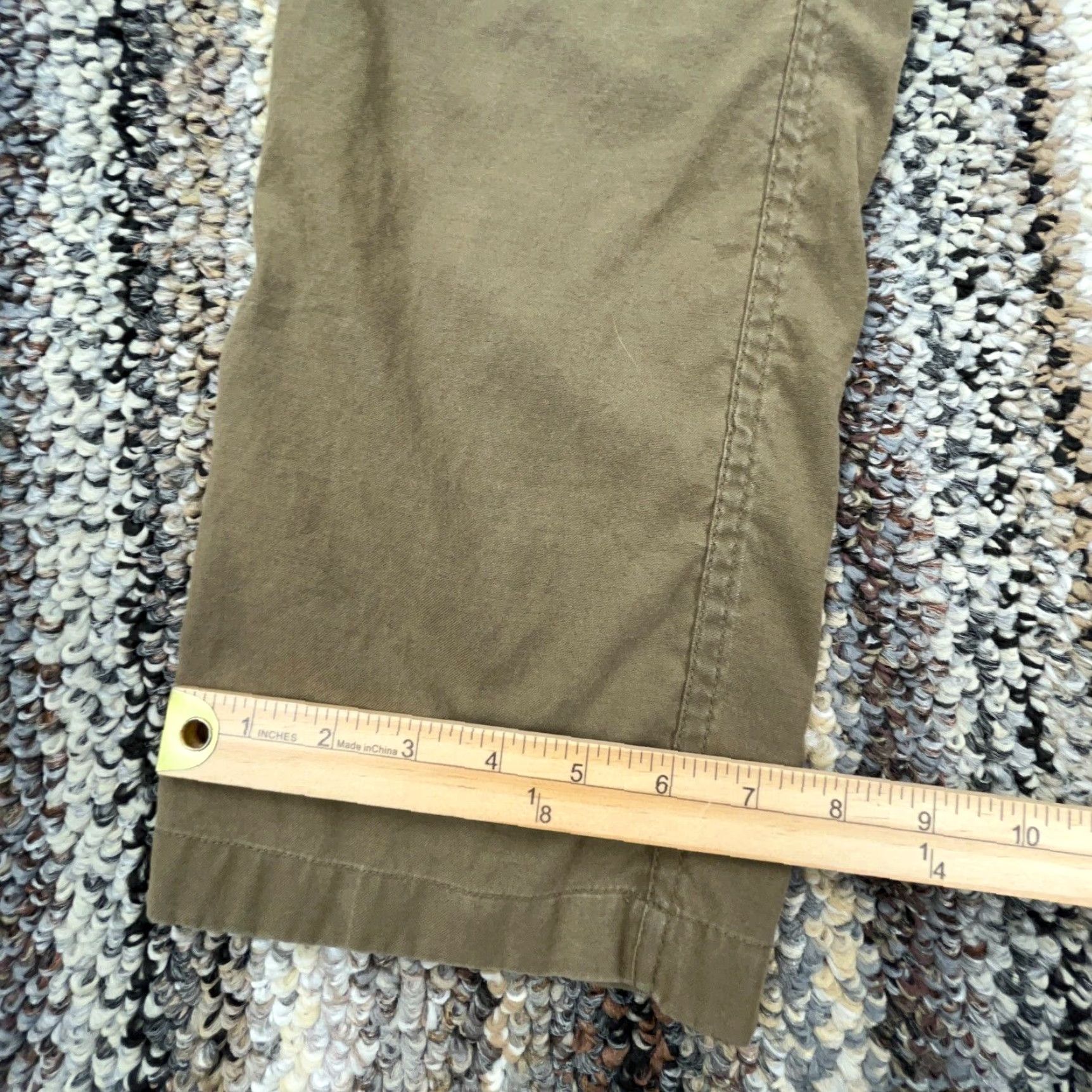 The North Face The North Face Pants Women 12 Green Khakis Outdoor Utility Pocket Pockets Straight Regular Rise Mid 30 In Inseam Cotton Twill Size 34" / US 12 / IT 48 - 5 Thumbnail