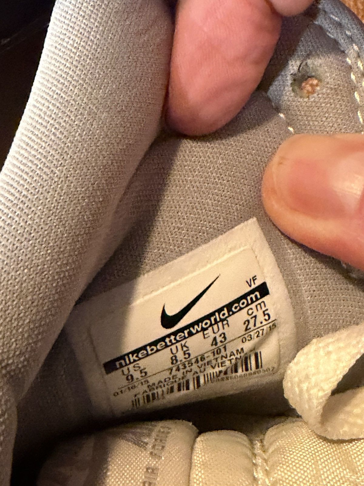 Nike Nike Air Force 1 High Retro QS Size US 9.5 / EU 42-43 - 5 Thumbnail