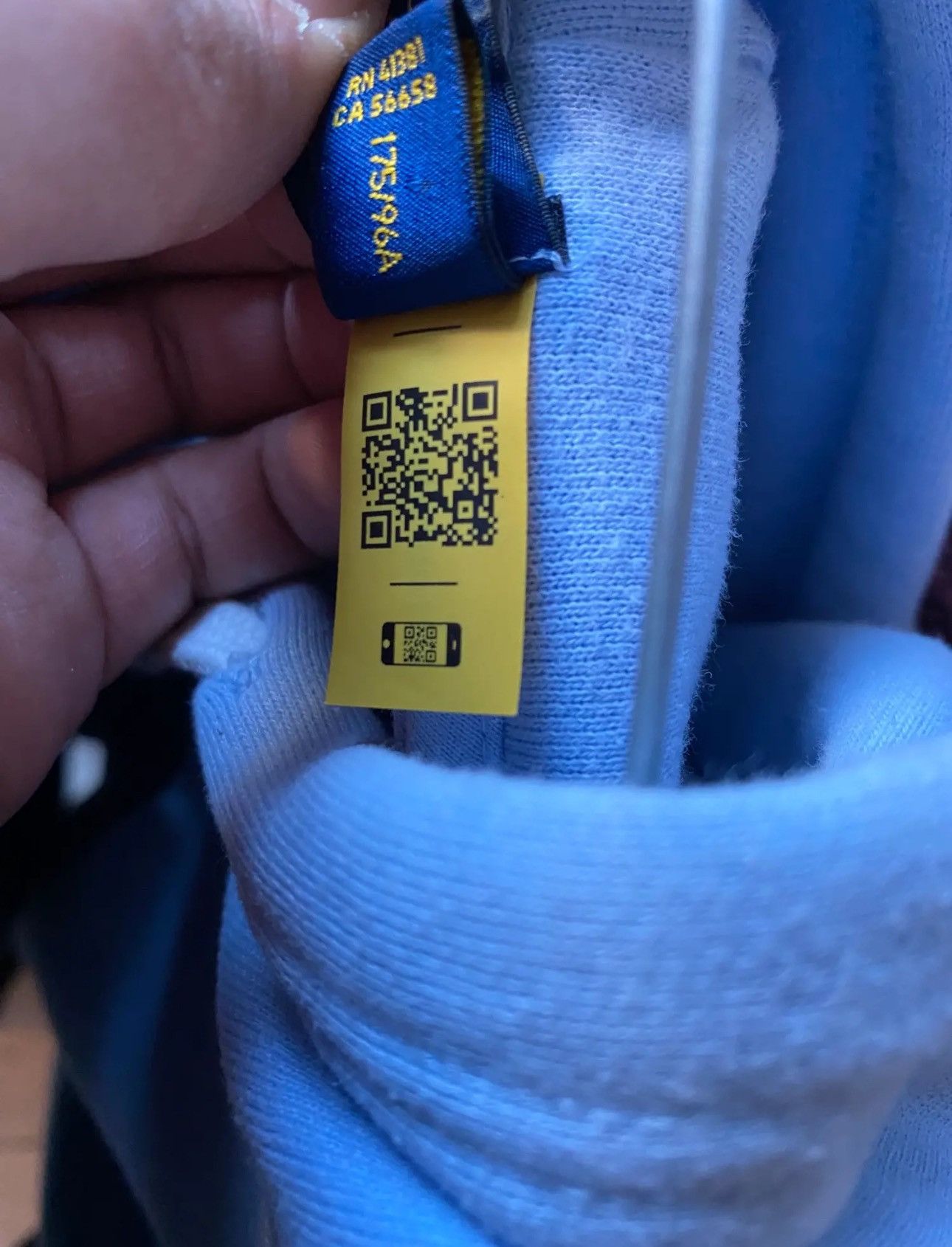 Polo Ralph Lauren Baby Blue polo hoodie Size US M / EU 48-50 / 2 - 4 Thumbnail