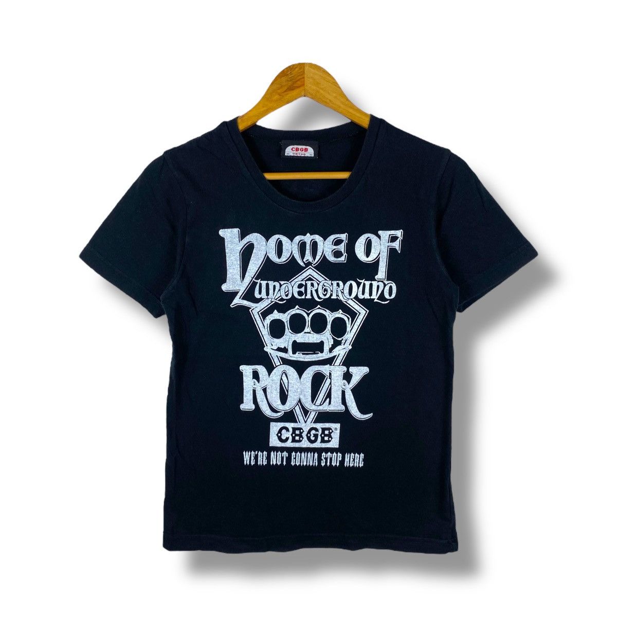 Band Tees Vintage CBGB & OMFUG Home Of Underground Rock Graphic Tee Size US M / EU 48-50 / 2 - 1 Thumbnail