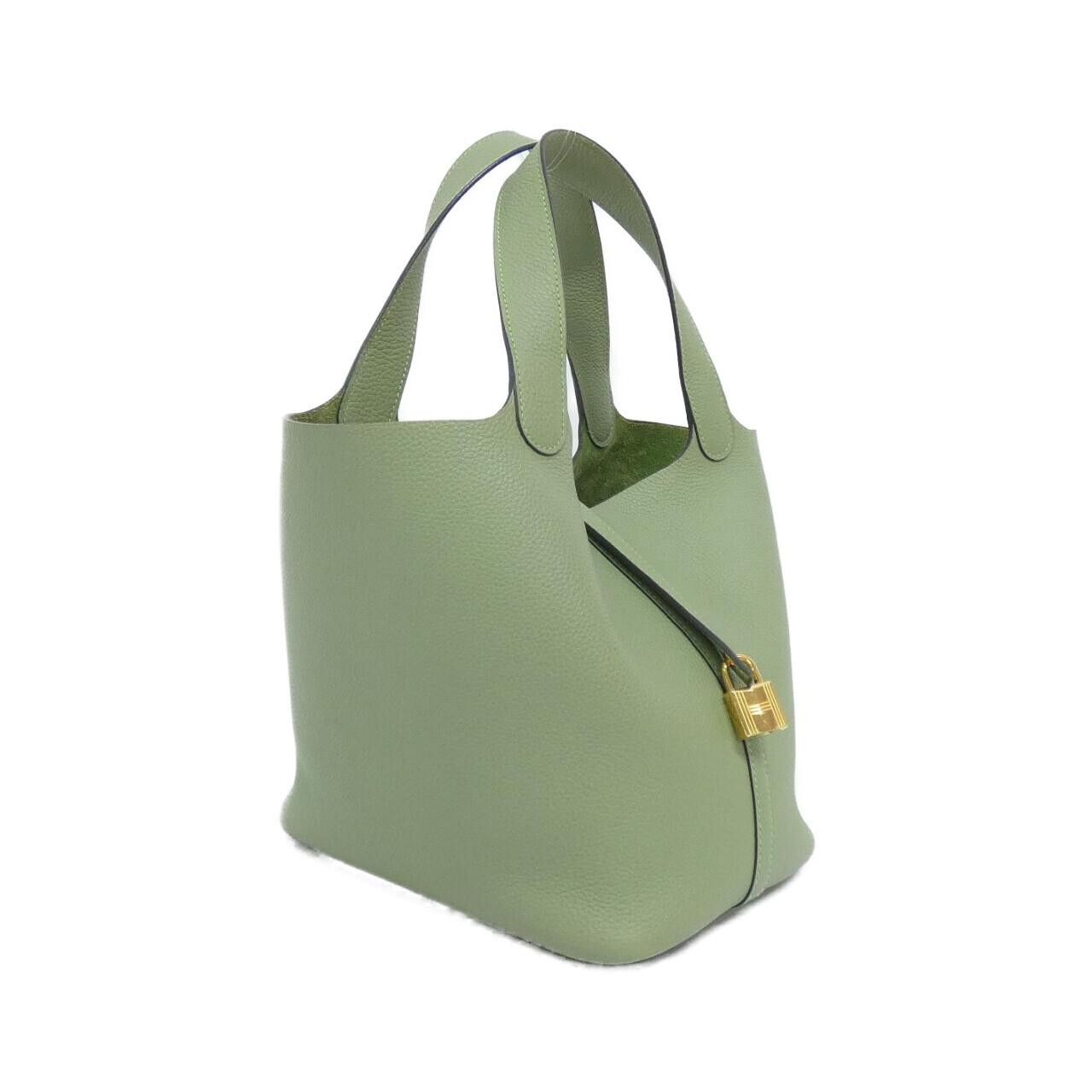 Hermes Hermes Hermes Picotan Lock MM Taurillon Maurice Tote Bag Leather Handbag U DUTY FREE for USA Size ONE SIZE - 1 Thumbnail
