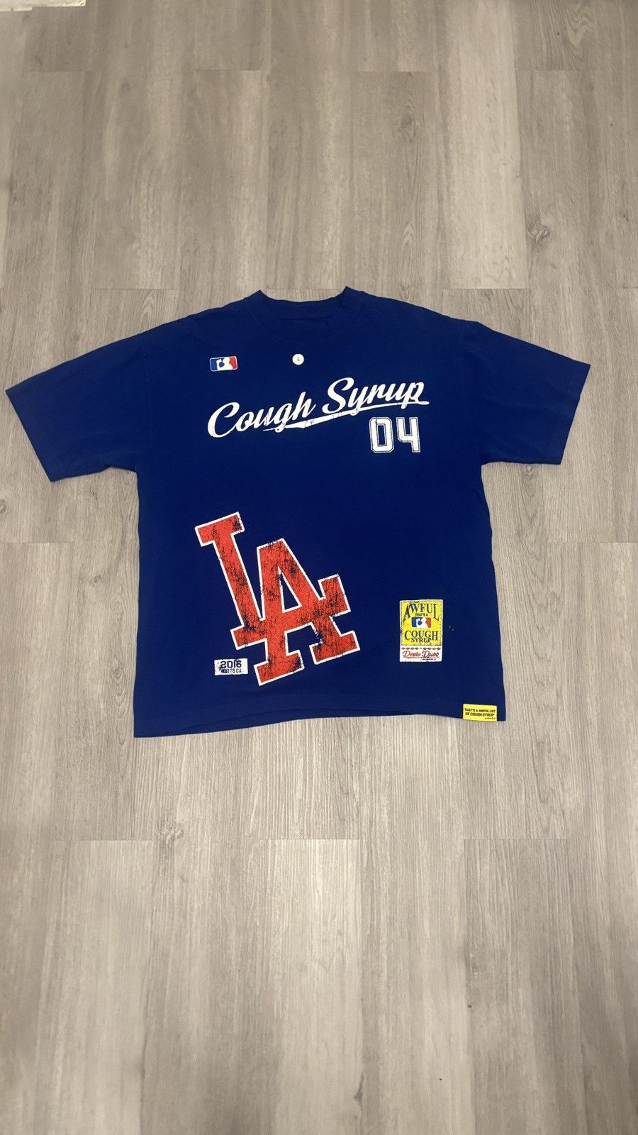 Awful Lot of Cough Syrup Awful lotta cough syrup world series t shirt Size US L / EU 52-54 / 3 - 1 Thumbnail