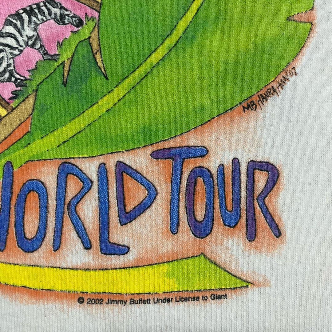 Band Tees Jimmy Buffet VTG #SKU-A65 DP Size US L / EU 52-54 / 3 - 2 Thumbnail