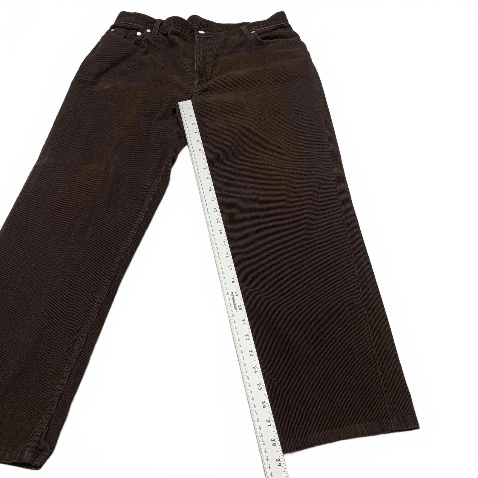 Lands' End Lands' End Men's 38 Brown Tapered Corduroy Pants Size US 38 / EU 54 - 10 Thumbnail