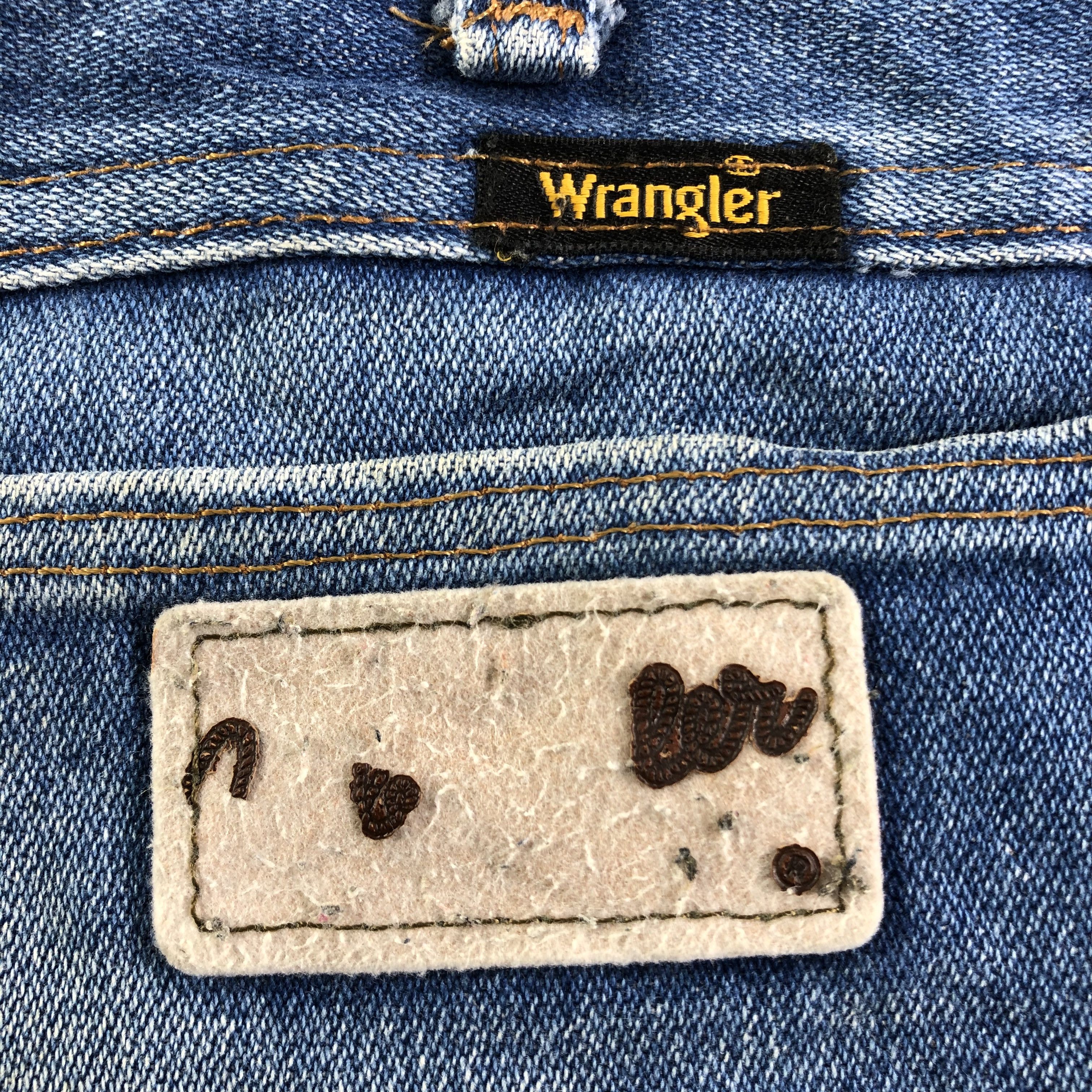 Wrangler Vintage Blue Wash Wrangler Jeans-J3619 Size US 29 - 5 Thumbnail