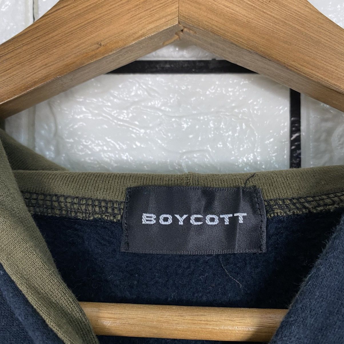 Japanese Brand 📌Vintage Hoodie Pull Over Boycott Big Logo Size US M / EU 48-50 / 2 - 17 Thumbnail