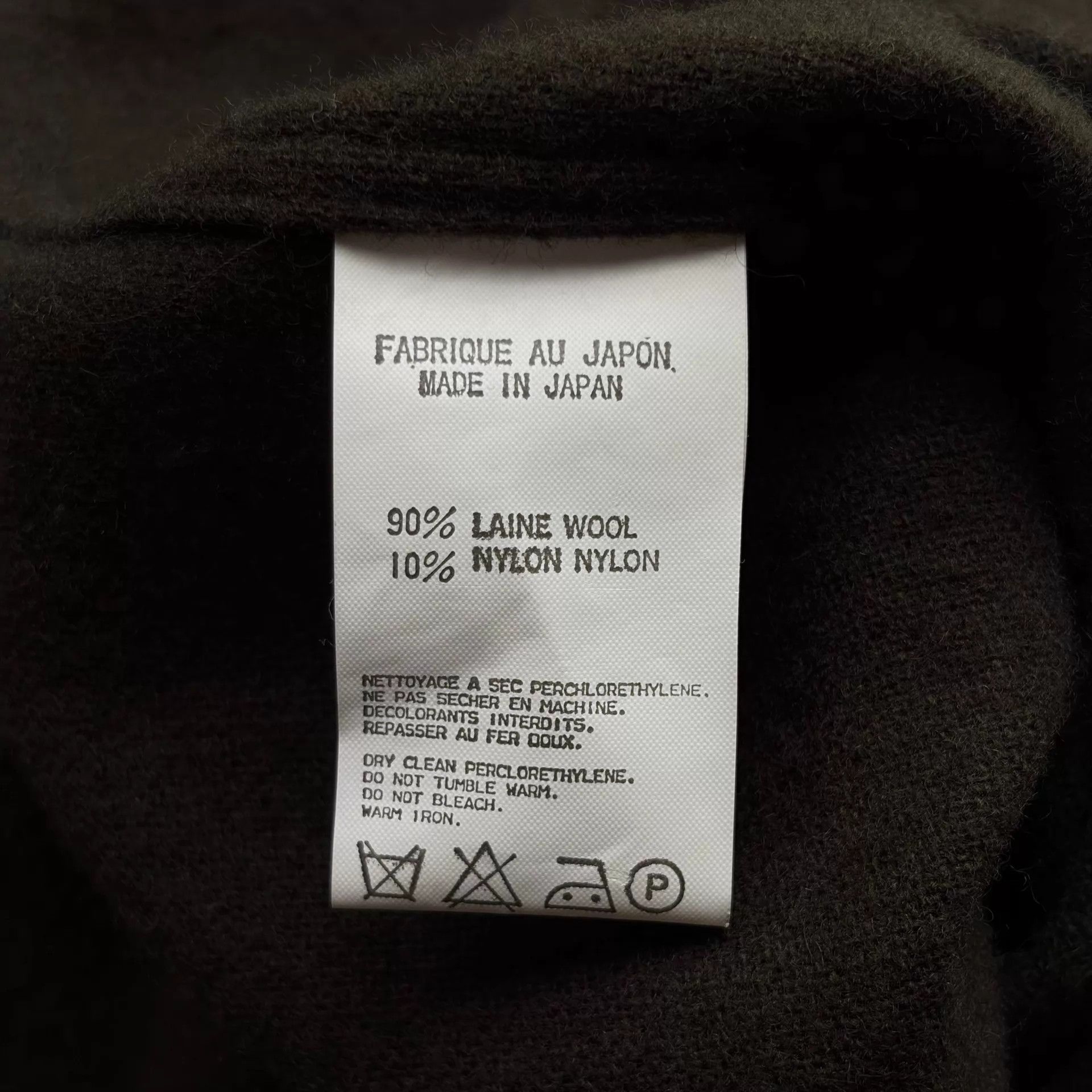 Yohji Yamamoto Yohji Yamamoto 00s Red Label Dark Green Wool Shirt Size US M / EU 48-50 / 2 - 6 Thumbnail