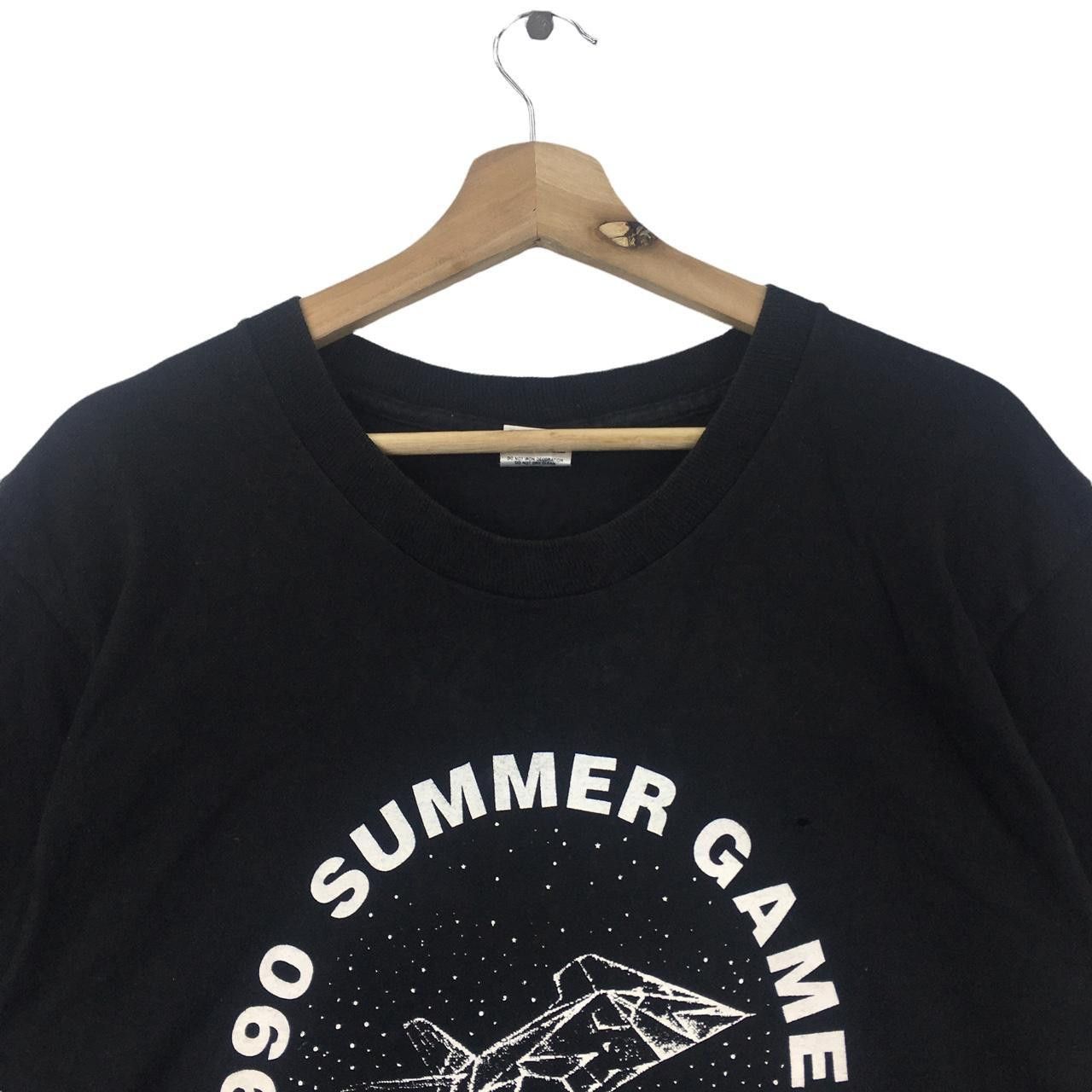 Vintage Vtg 1990 USA VS IRAQ Summer Games Military Bomber Tee Shirt Size US L / EU 52-54 / 3 - 2 Thumbnail