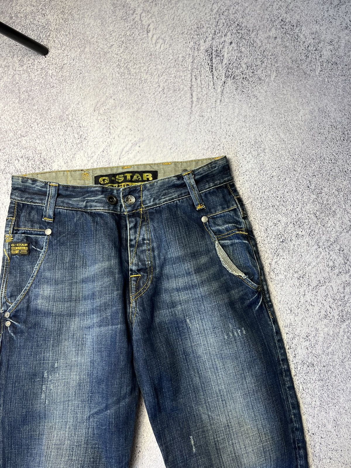 G-Star Vintage G Star Raw Denim Streetwear Jeans Japanese Y2K 32 Size US 32 / EU 48 - 4 Thumbnail