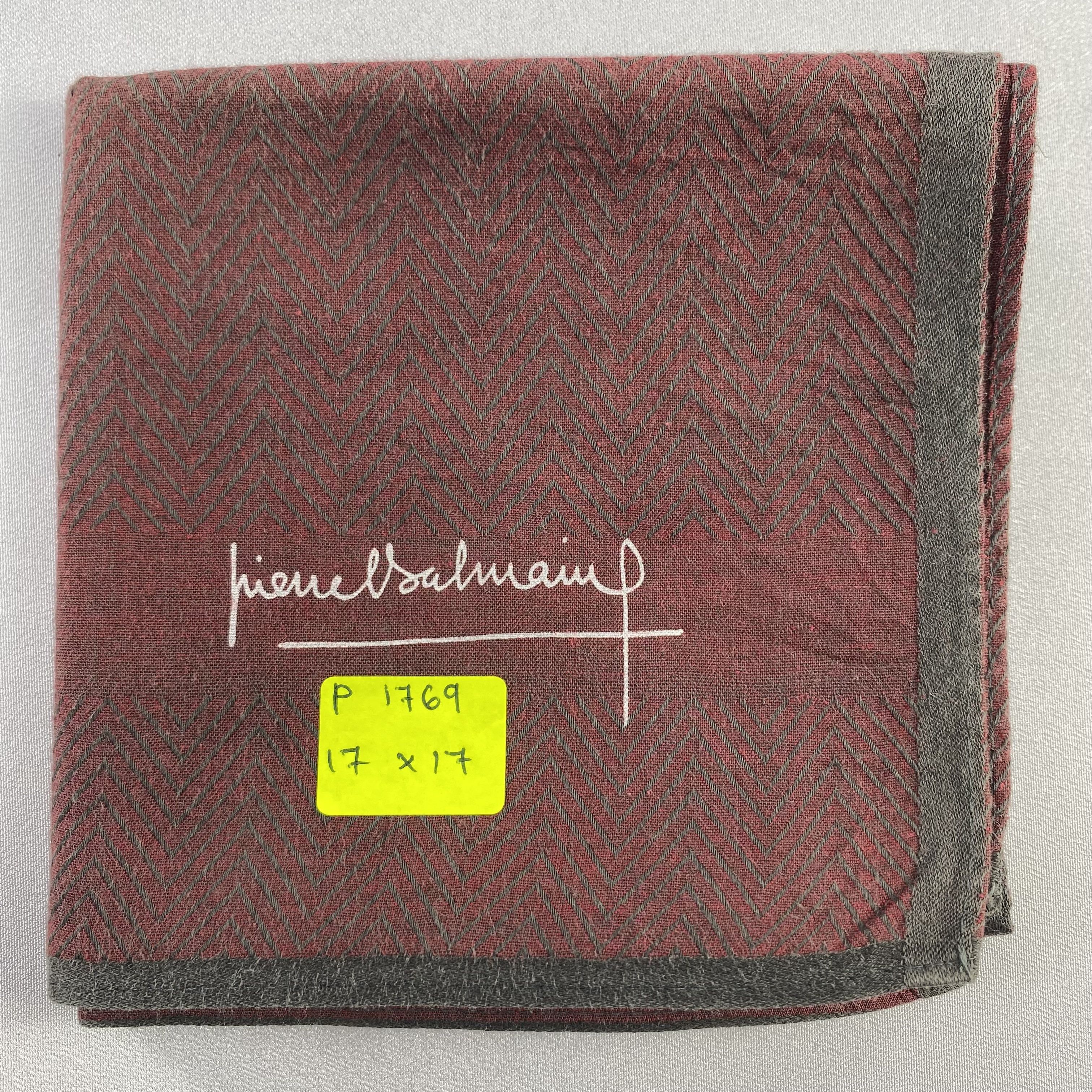 Pierre Balmain × Vintage Pierre Balmain Bandana/ Handkerchief / Neckerchief-P1769 Size ONE SIZE - 6 Thumbnail