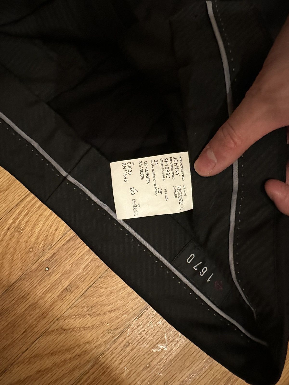 Other 1670 Dress Pants Size 34R - 3 Thumbnail