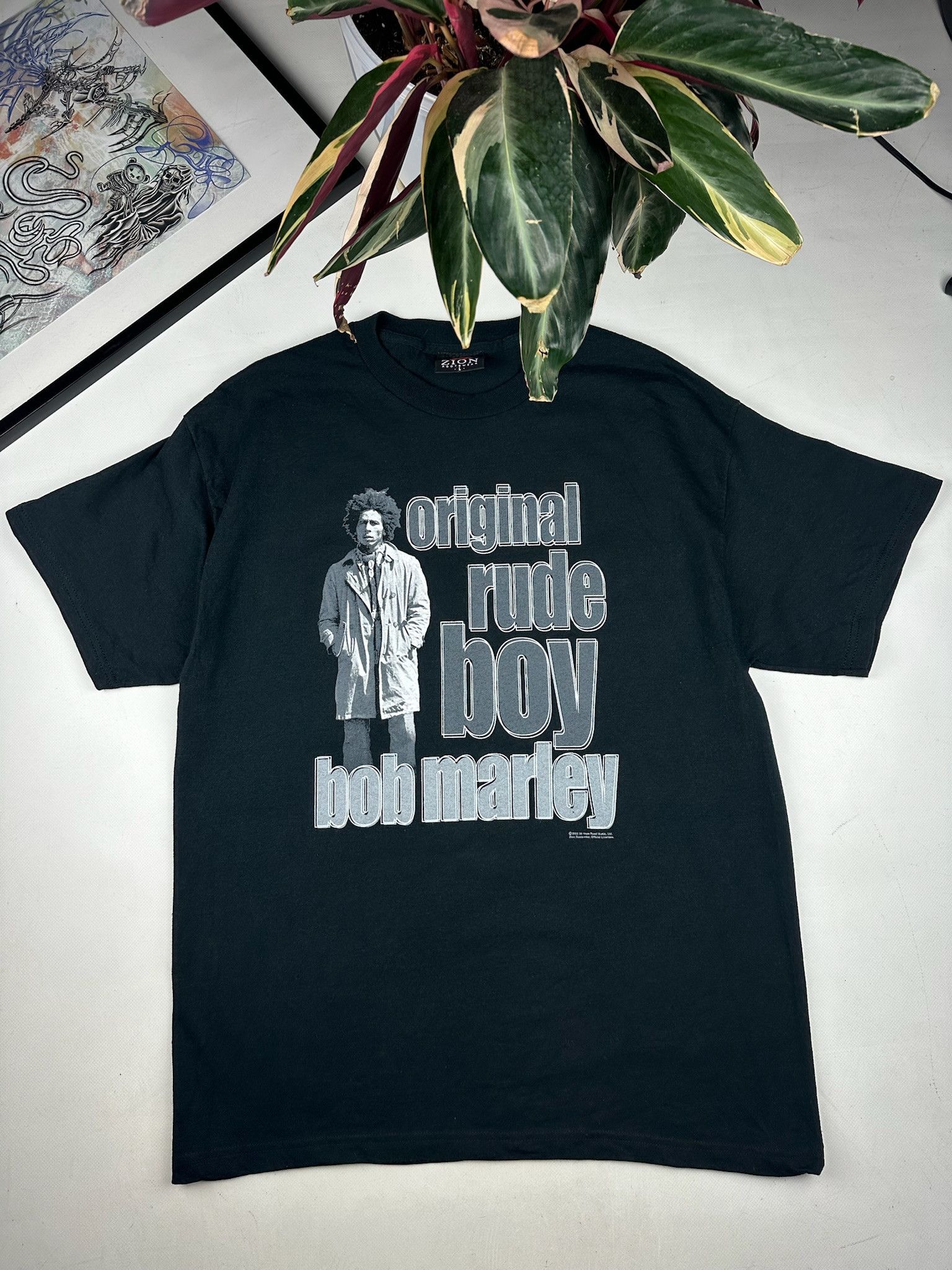 Band Tees Vintage T Shirt Bob Marley 2005 Zion Size US L / EU 52-54 / 3 - 1 Thumbnail