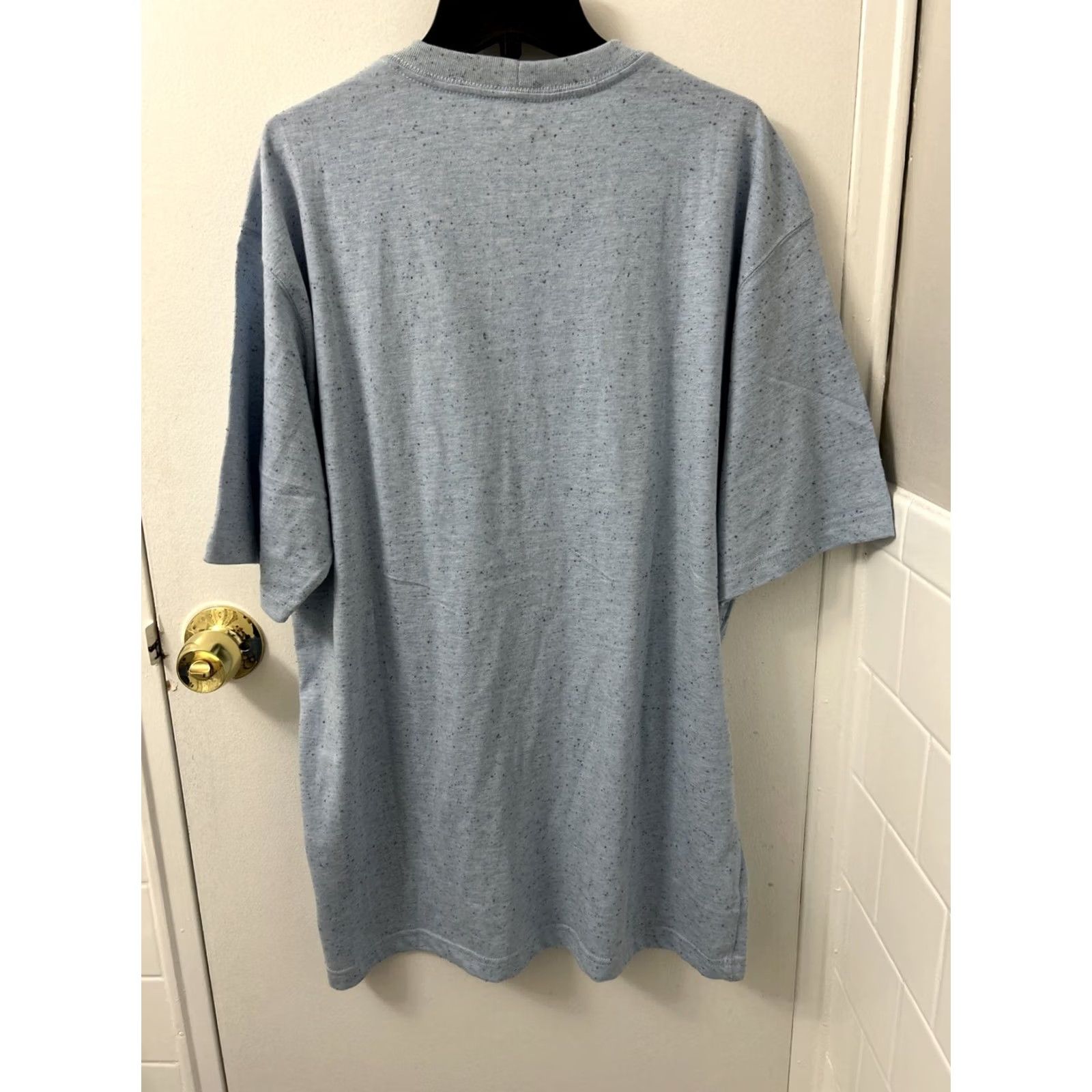 Carhartt Carhartt Shirt Mens Medium Blue Loose Fit Heavyweight Pocket S/S Speckled T-Shirt Size US M / EU 48-50 / 2 - 7 Thumbnail
