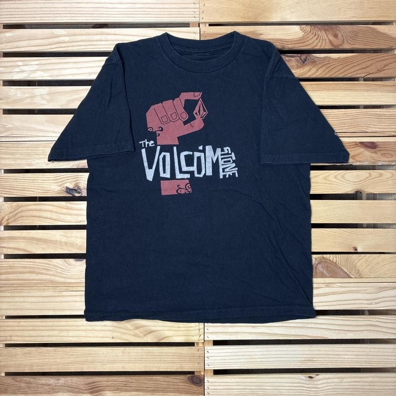 Volcom Vintage Volcom Stone Black Surf Tee Size Medium | Grailed