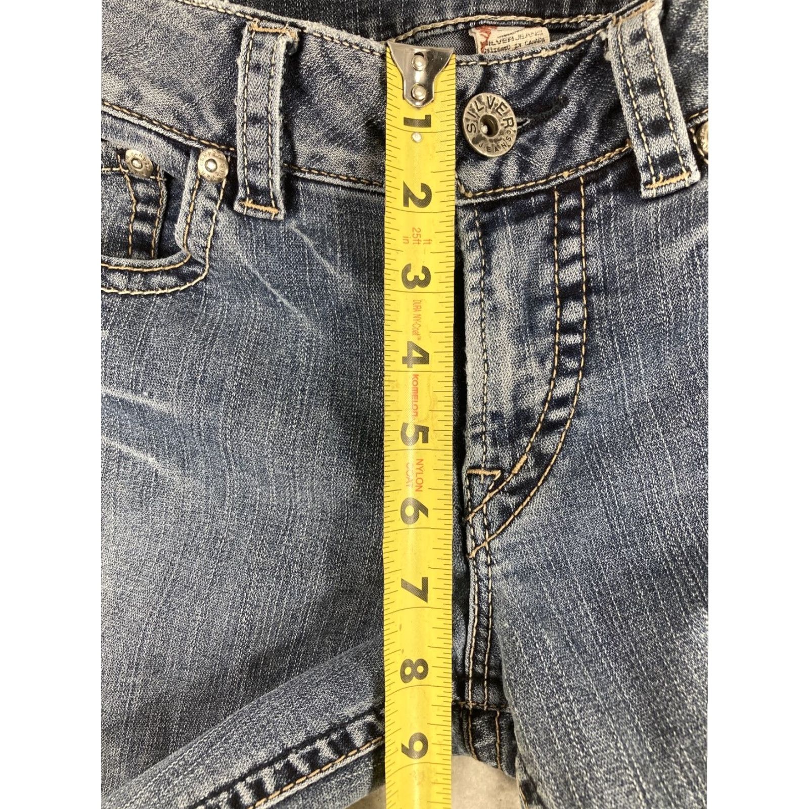Silver Jeans Co. Silver Jeans Julia Bootcut Blue Women's Jeans Size 28 Size 28" / US 6 / IT 42 - 4 Thumbnail